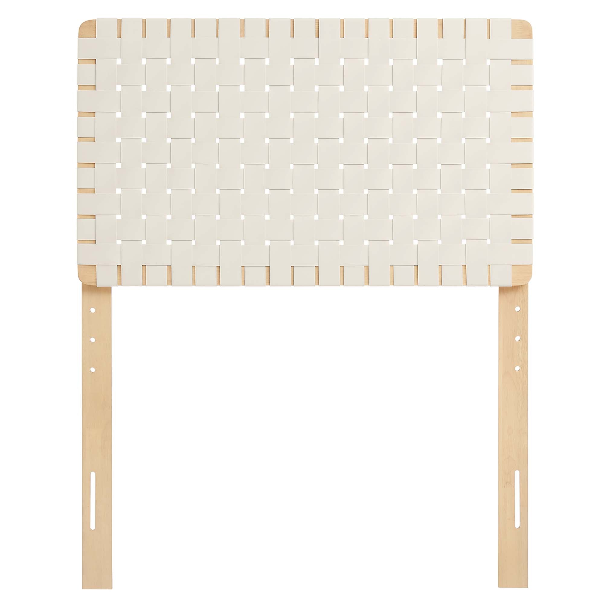 Sparta Weave Vegan Leather Headboard