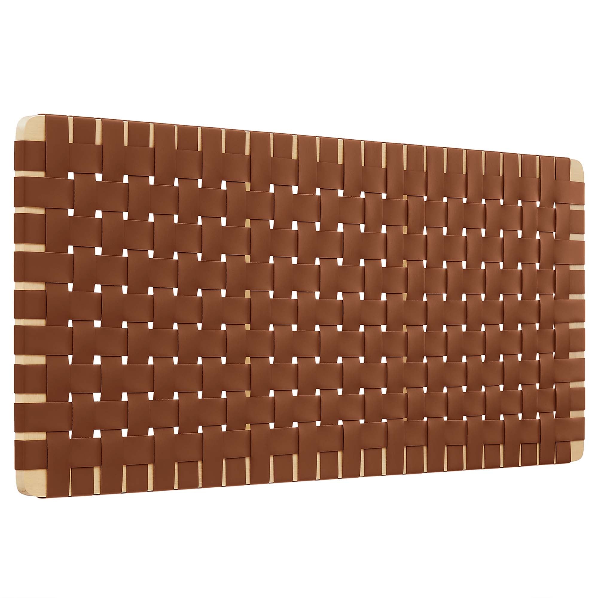Sparta Weave Vegan Leather Headboard