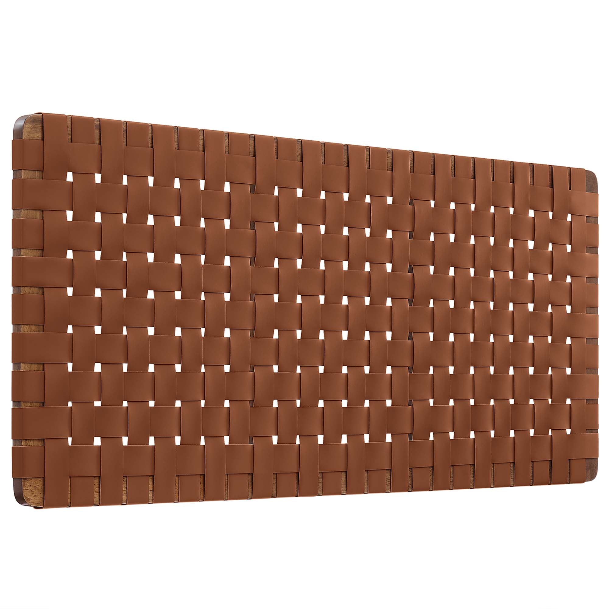 Sparta Weave Vegan Leather Headboard