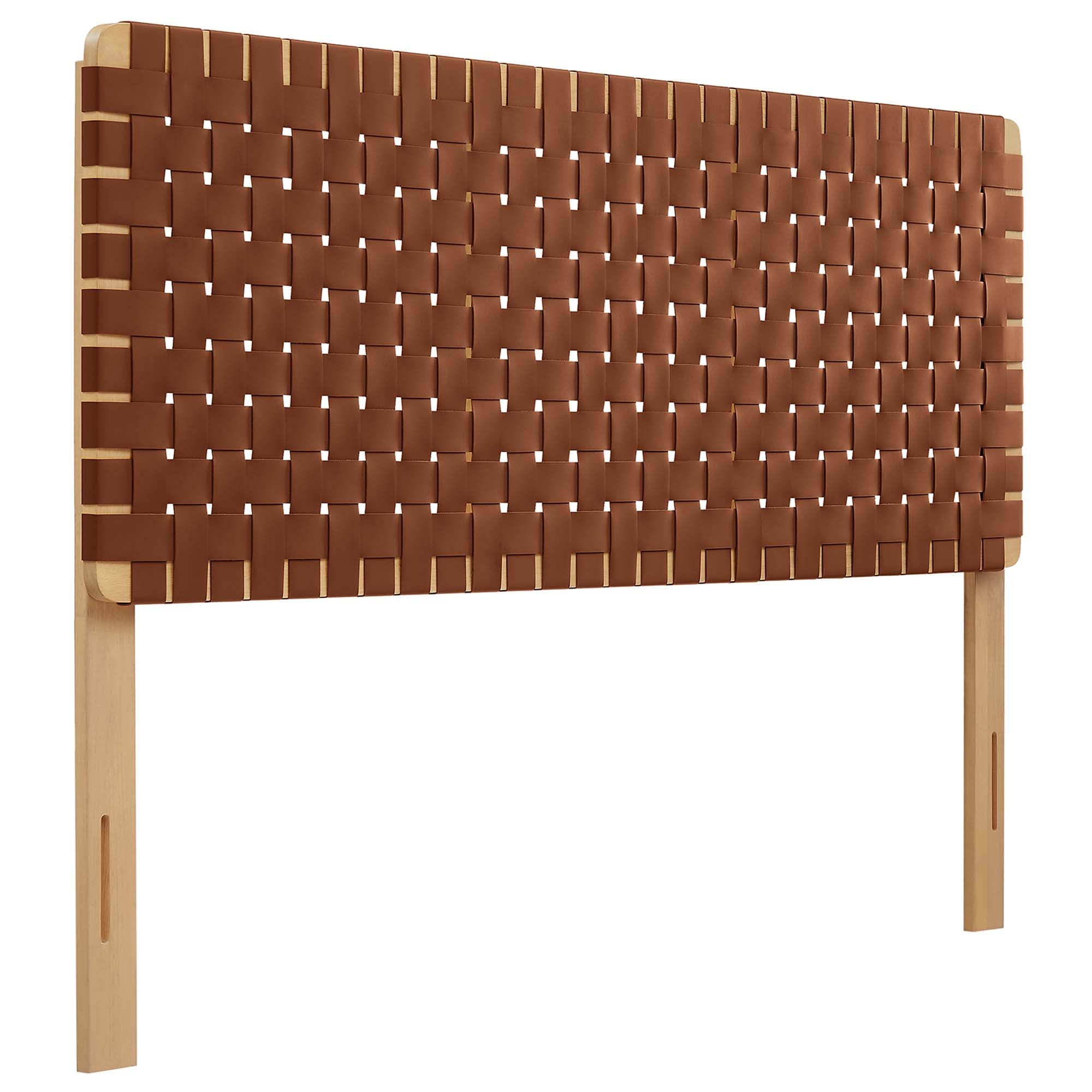 Sparta Weave Vegan Leather Headboard