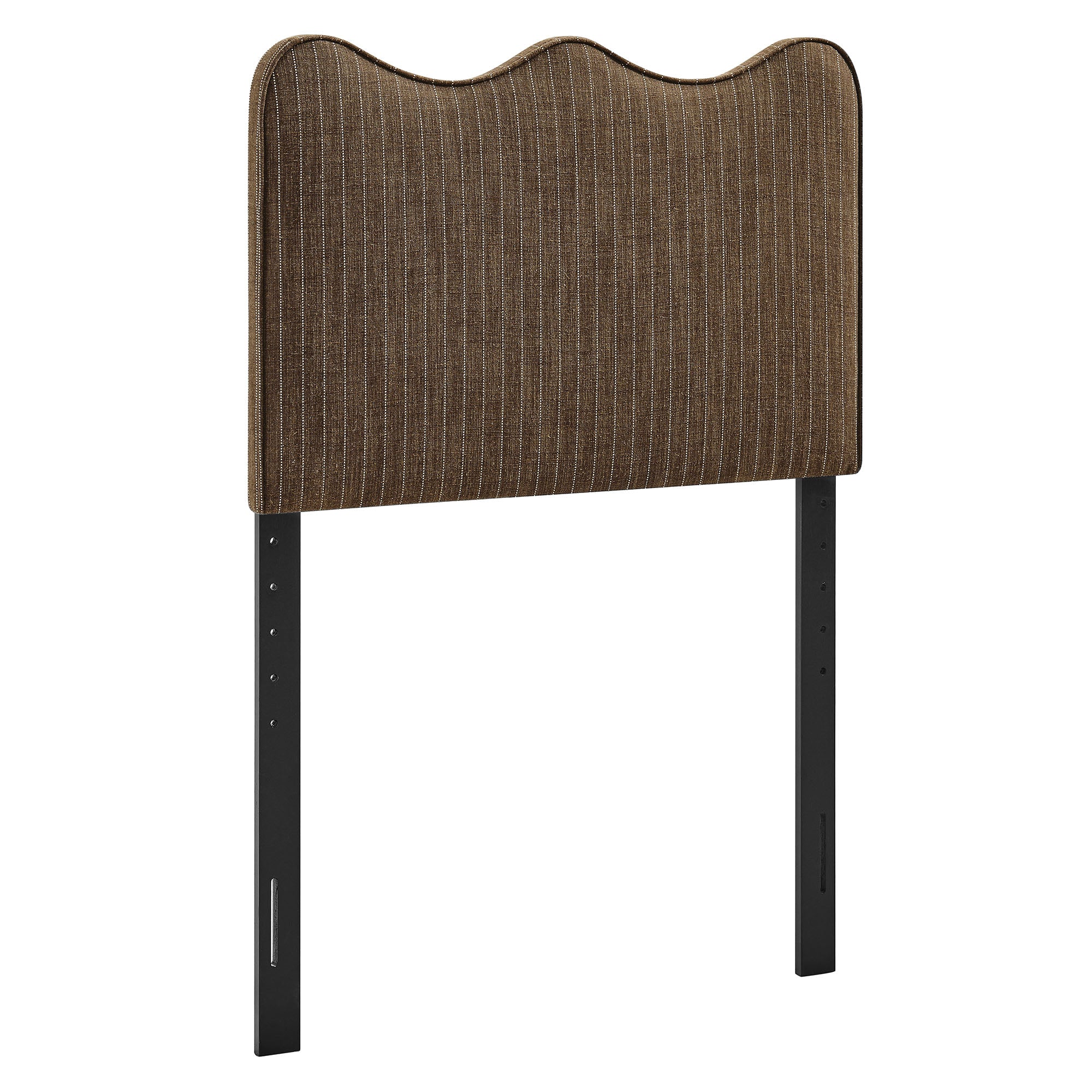 Athena Striped Fabric Upholstered Headboard