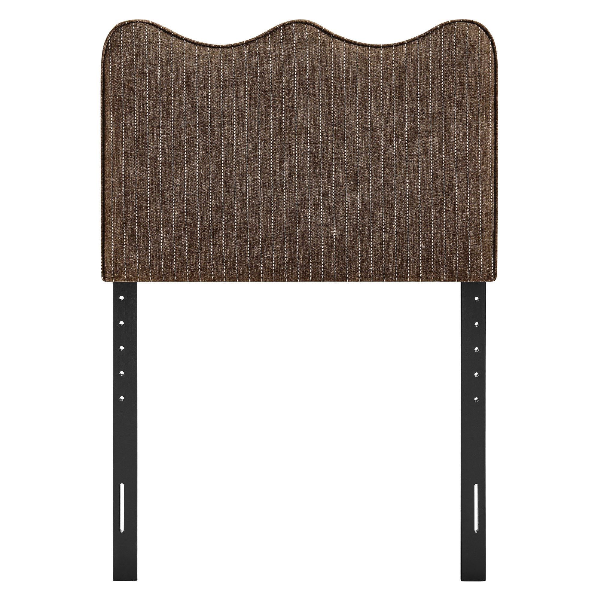 Athena Striped Fabric Upholstered Headboard