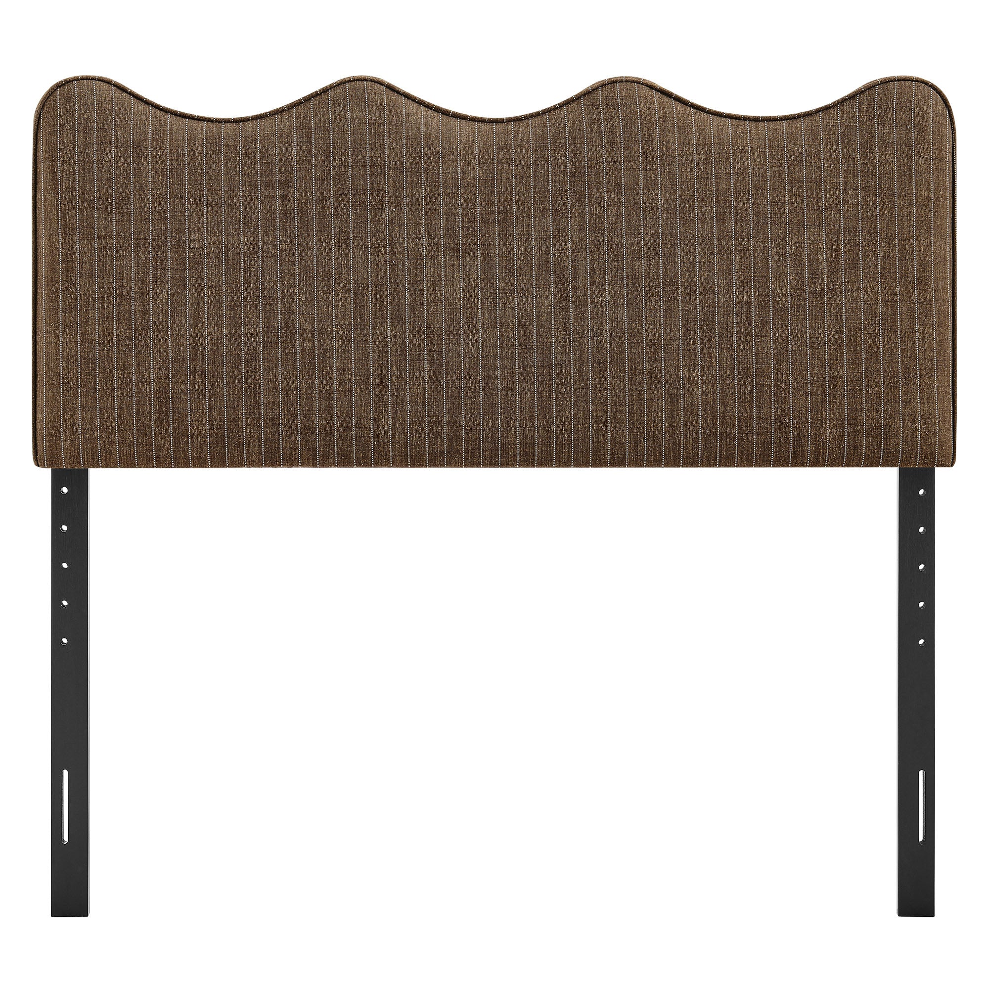 Athena Striped Fabric Upholstered Headboard