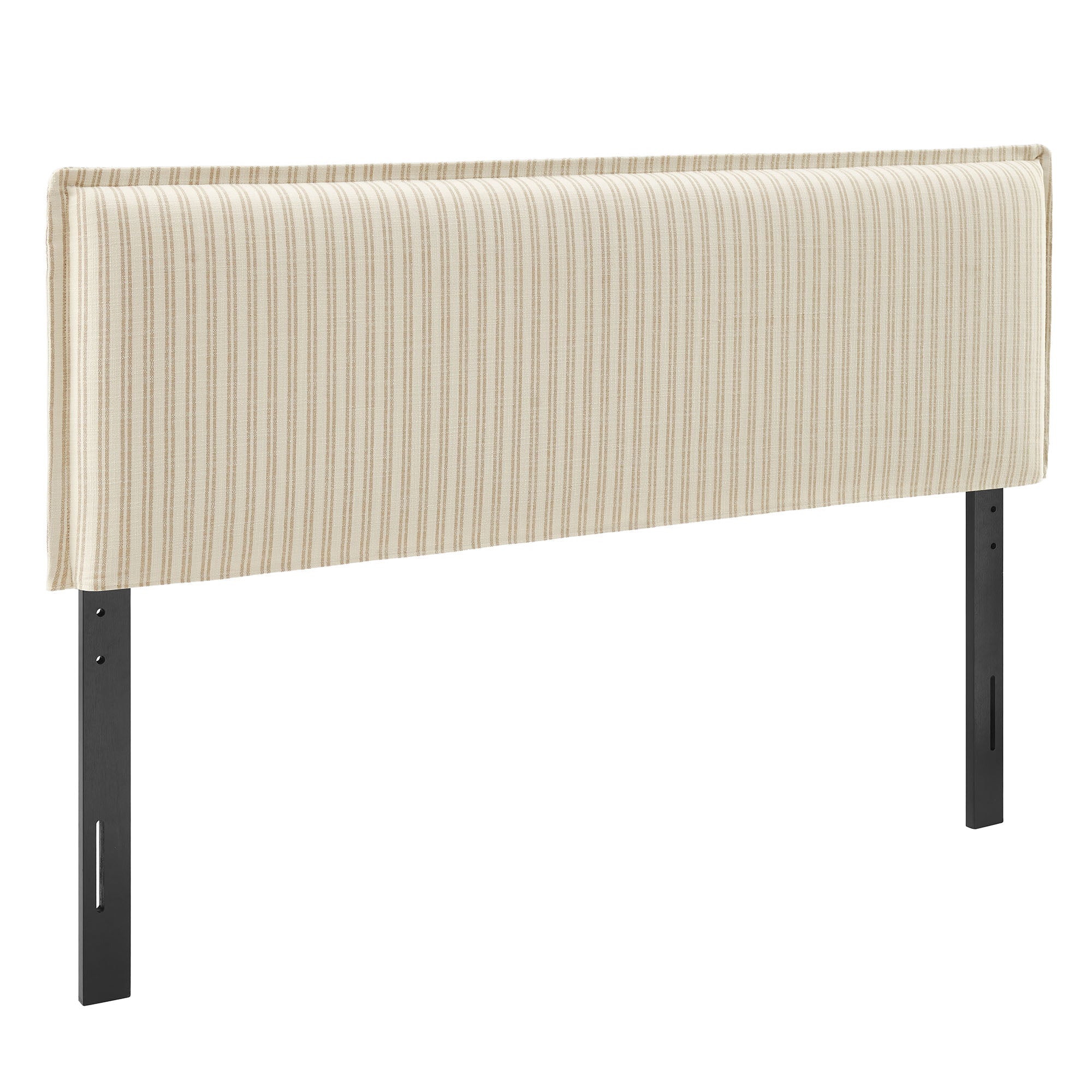 Camille Striped Linen Blend Headboard