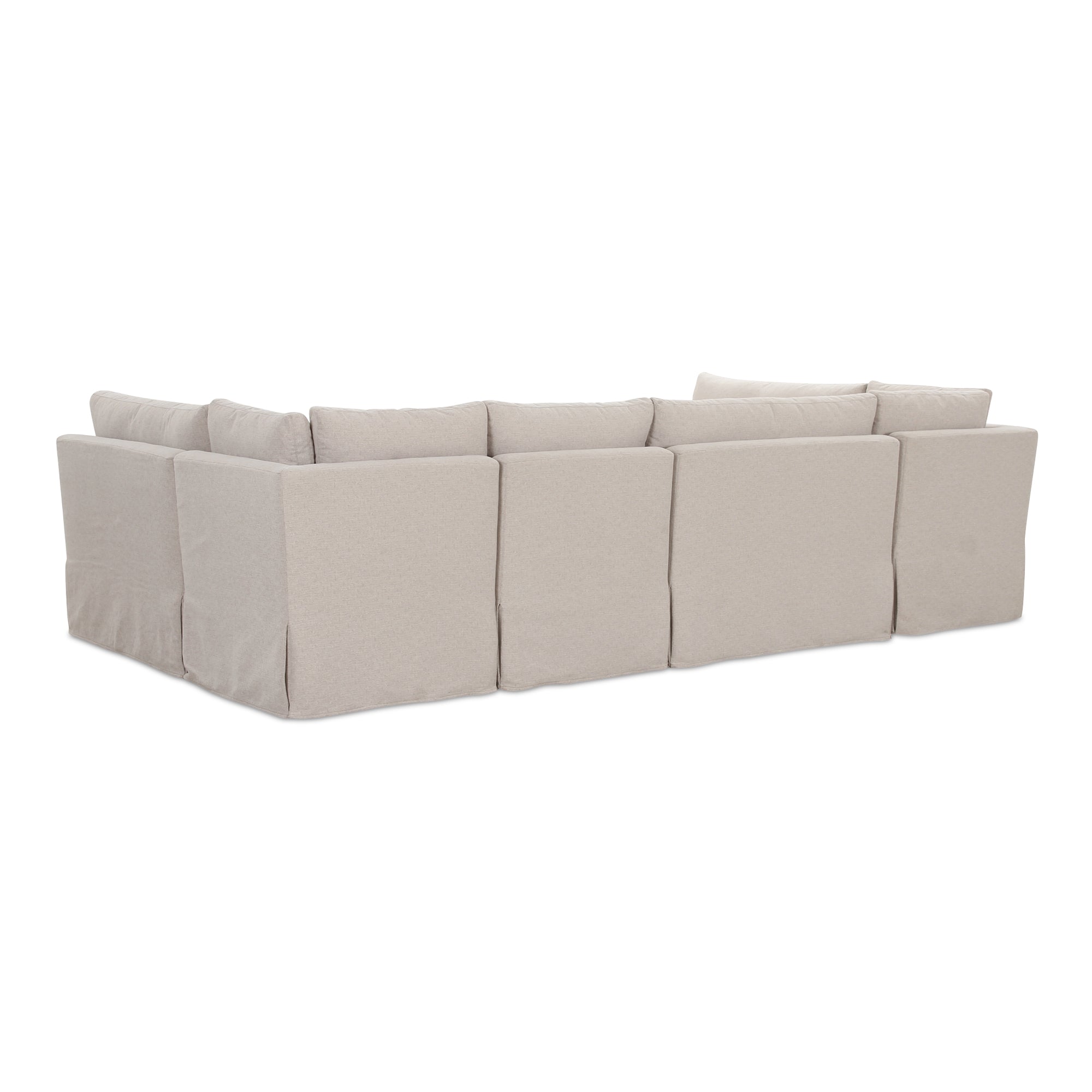 Fable Slipcover Dining Banquette U-Shape 121 in.