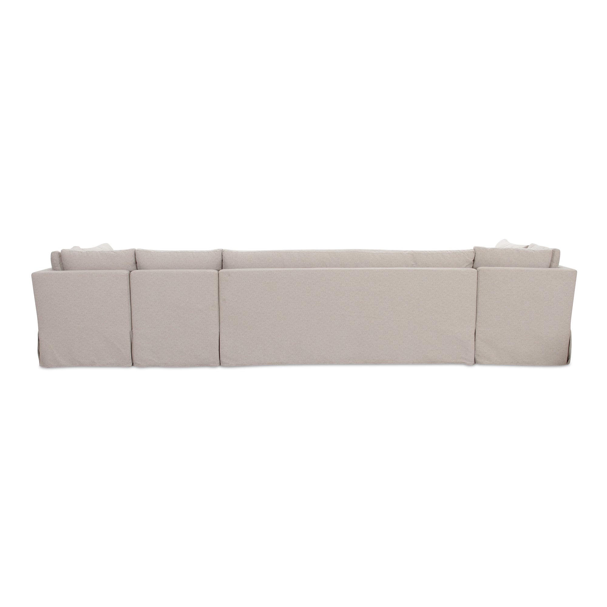 Fable Slipcover Dining Banquette U-Shape 154 in.