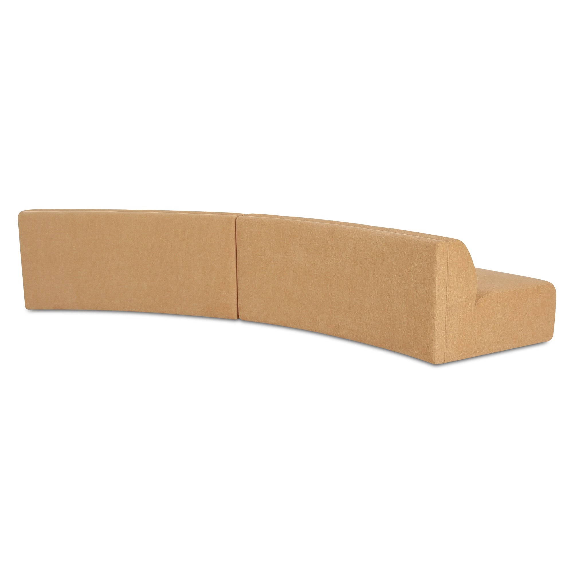 Naomi 2 Piece Convex Modular Sectional