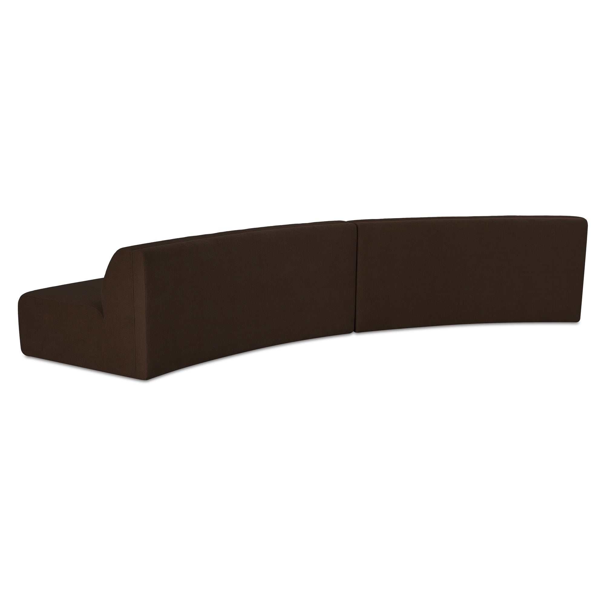 Naomi 2 Piece Convex Modular Sectional