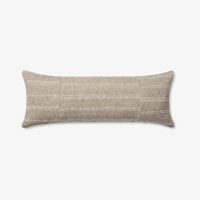 PAL0054 Natural Pillow - 13" x 35"
