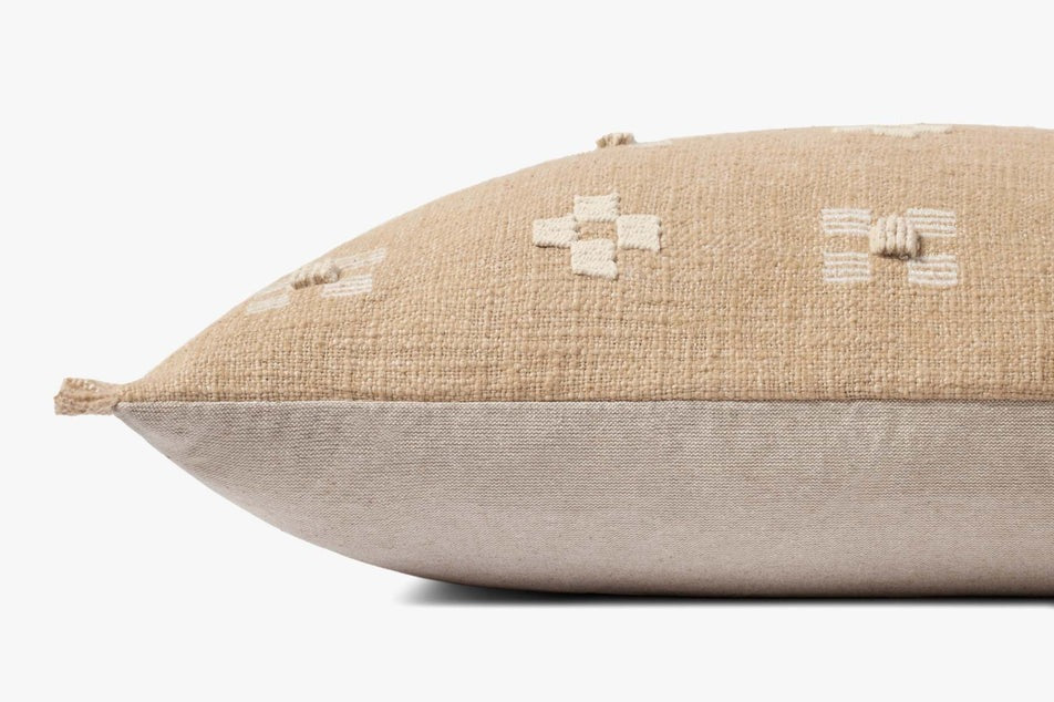 PLL0122 Natural Pillow - 13" x 21"