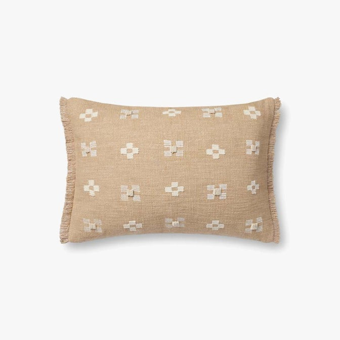 PLL0122 Natural Pillow - 13" x 21"