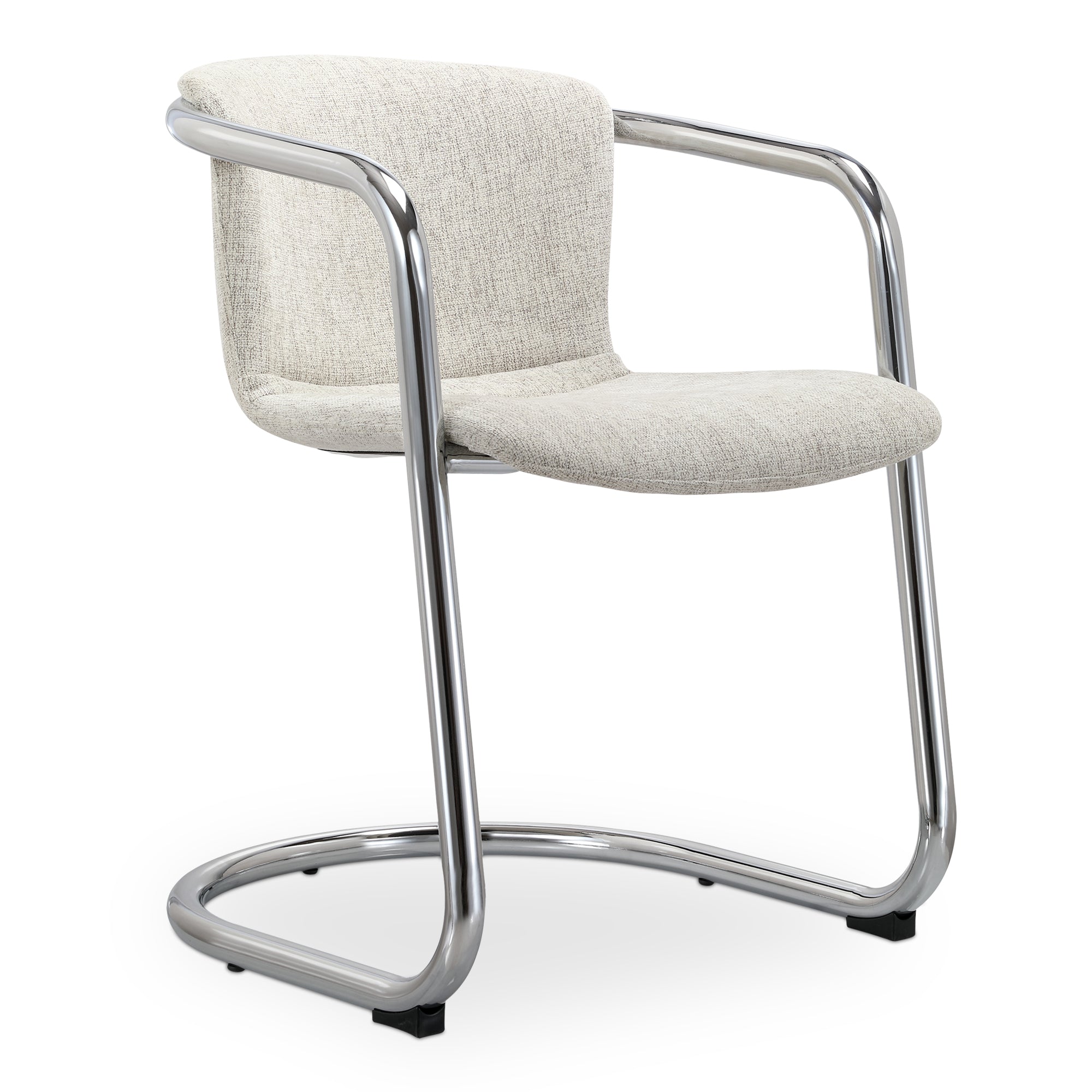 Freeman Chrome Frame Dining Chair - Set Of Two