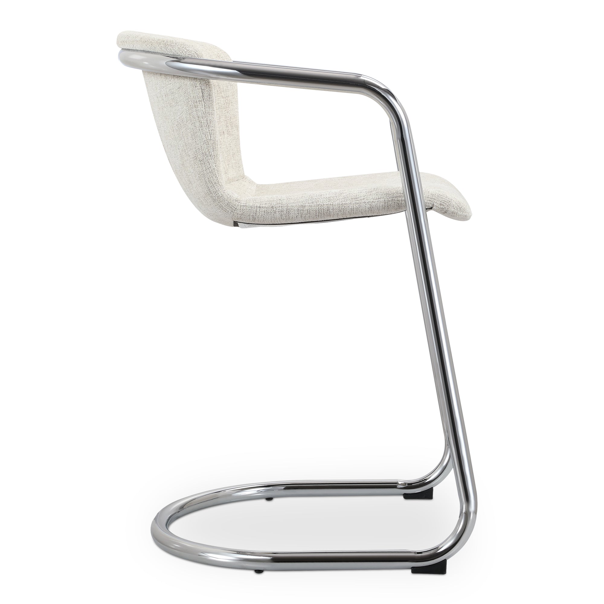 Freeman Chrome Frame Counter Stool - Set of Two