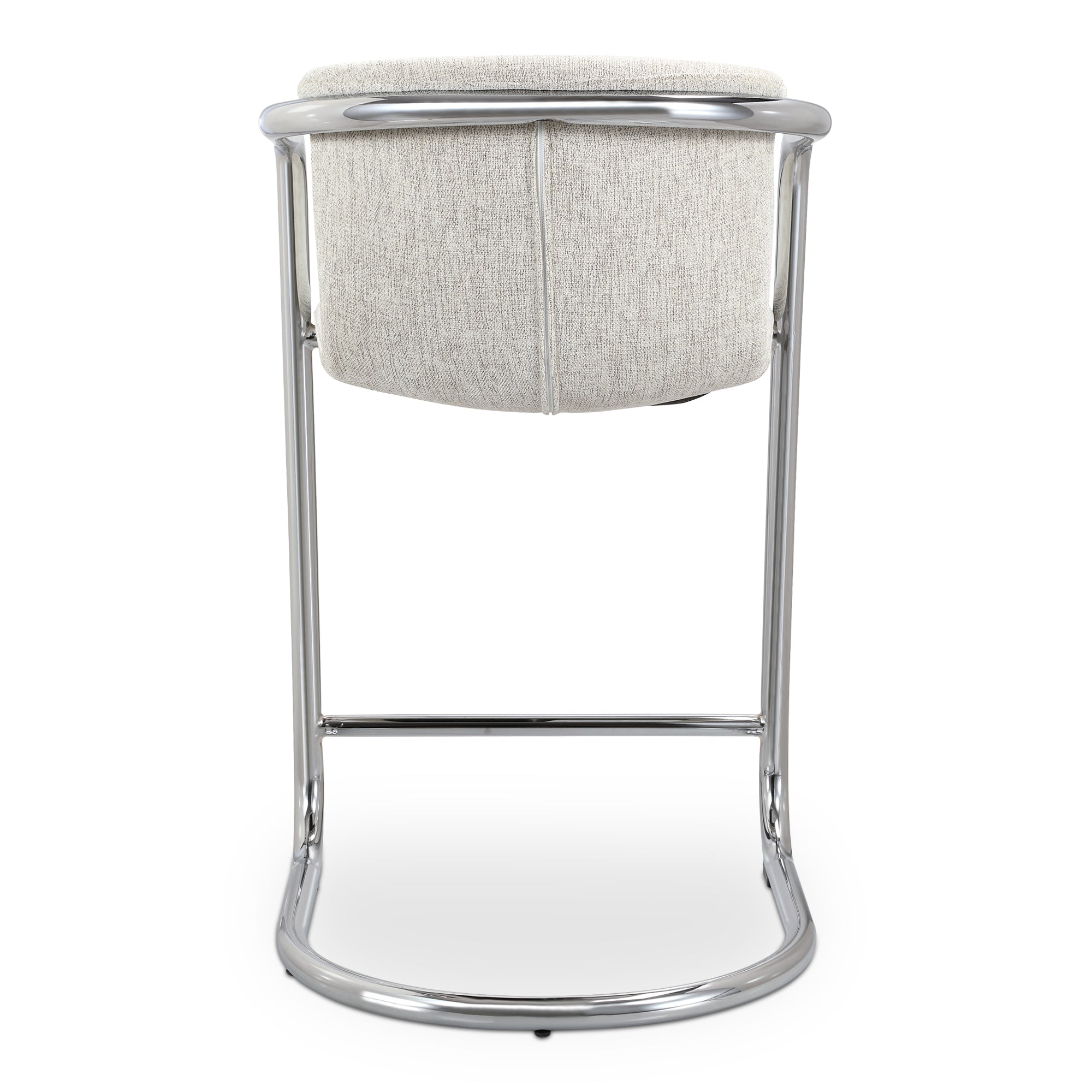 Freeman Chrome Frame Counter Stool - Set of Two