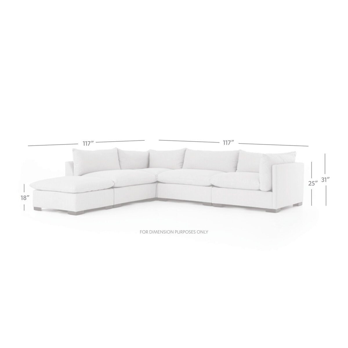 Westwood 4-Piece Sectional