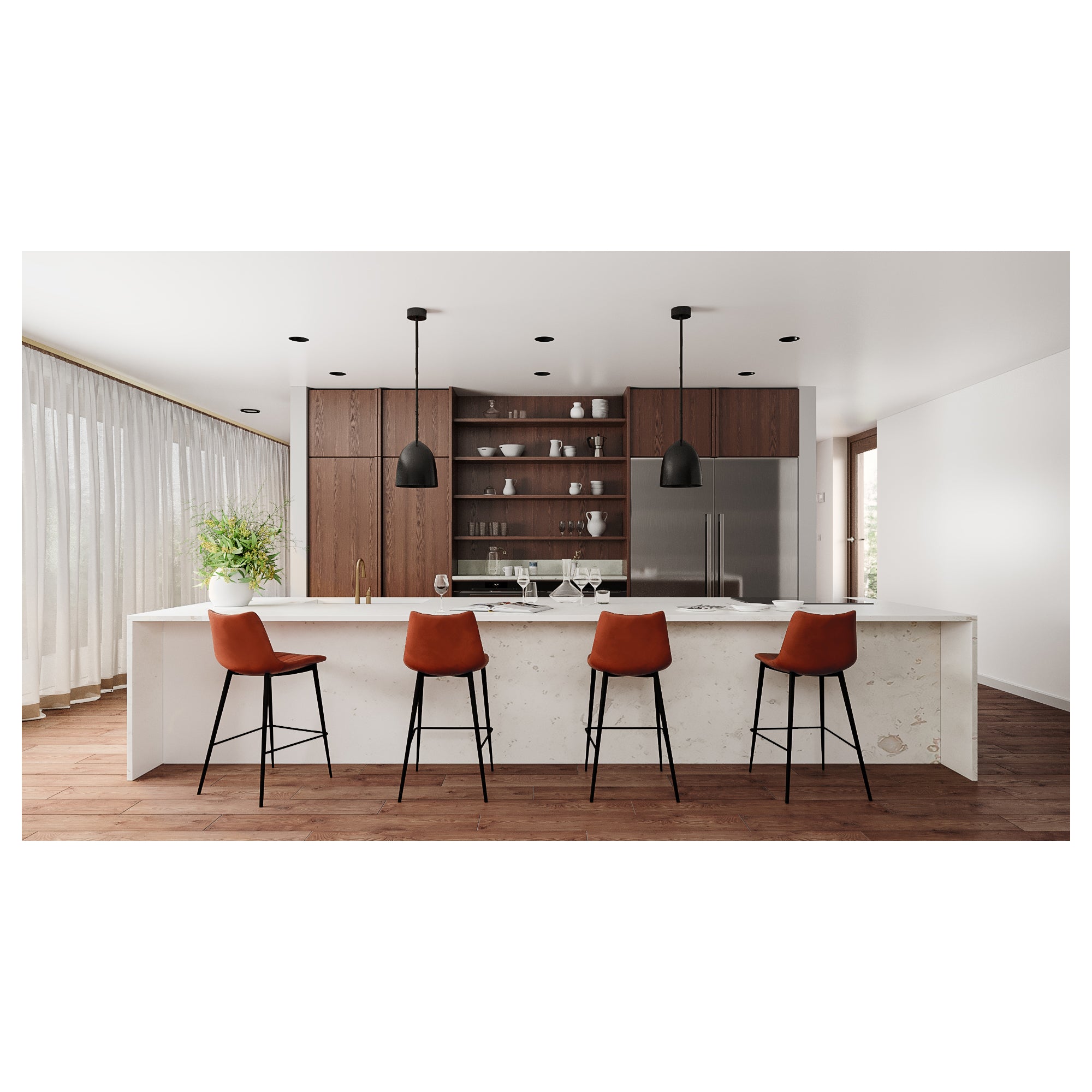Alibi Counter Stool - Set of Two