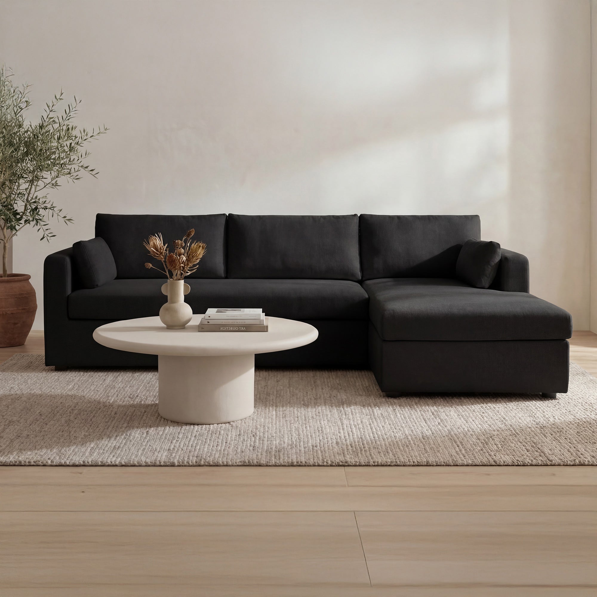 Burrow Sleeper Sectional With Storage Chaise Right