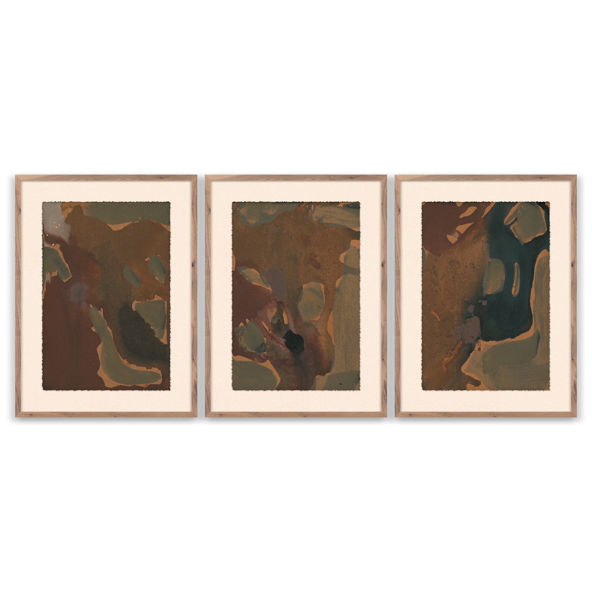 Worn Triptych by Brooke Noel Morgan