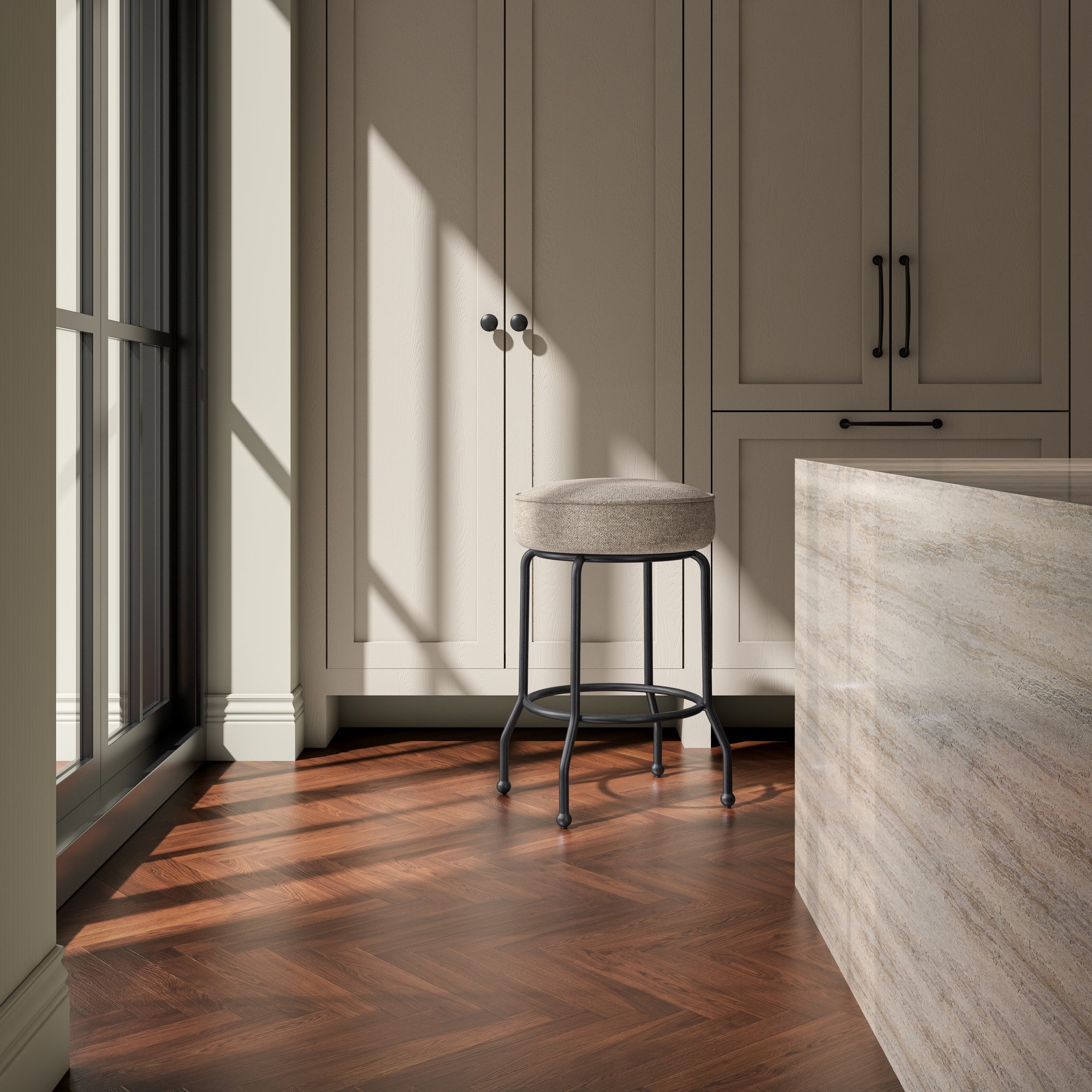 Kelsey Swivel Counter Stool