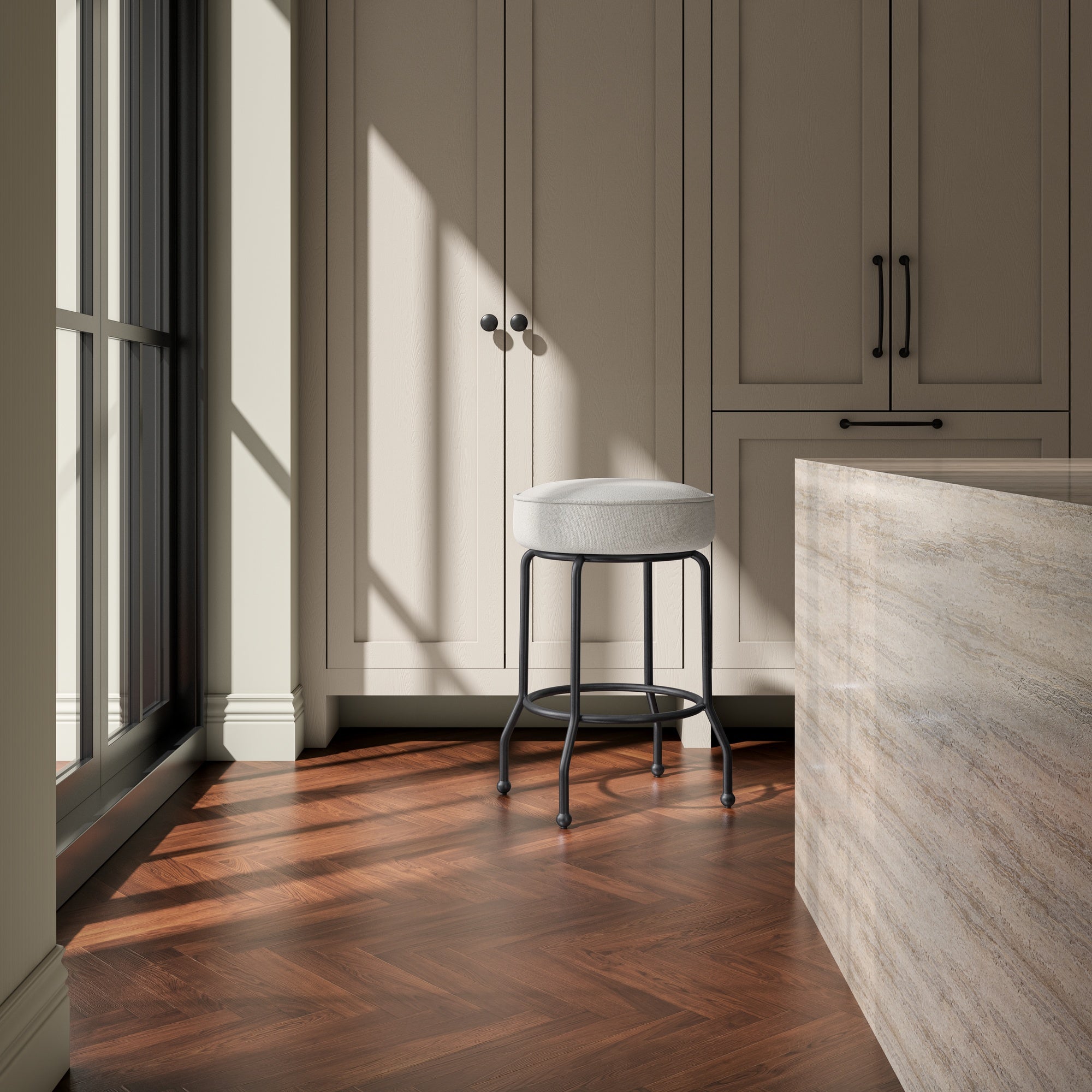 Kelsey Swivel Counter Stool