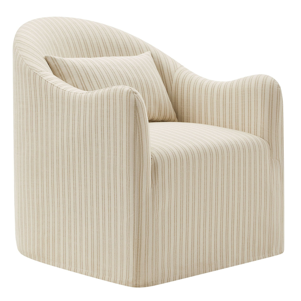 Bardot Striped Accent Chair