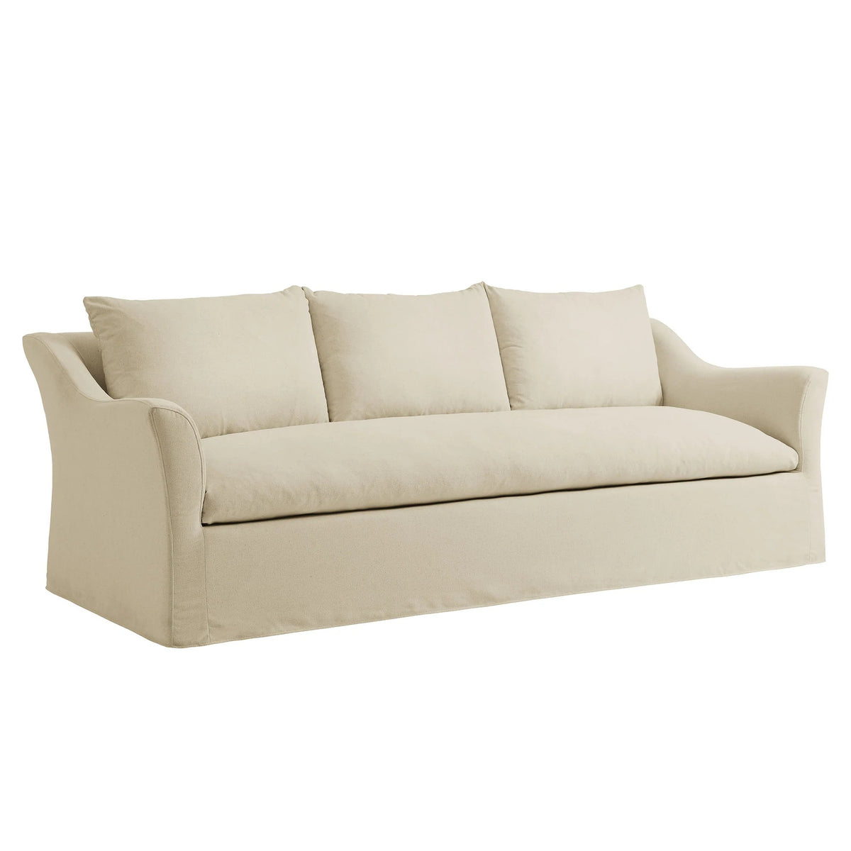 Somerset Slipcovered Linen Blend Sofa