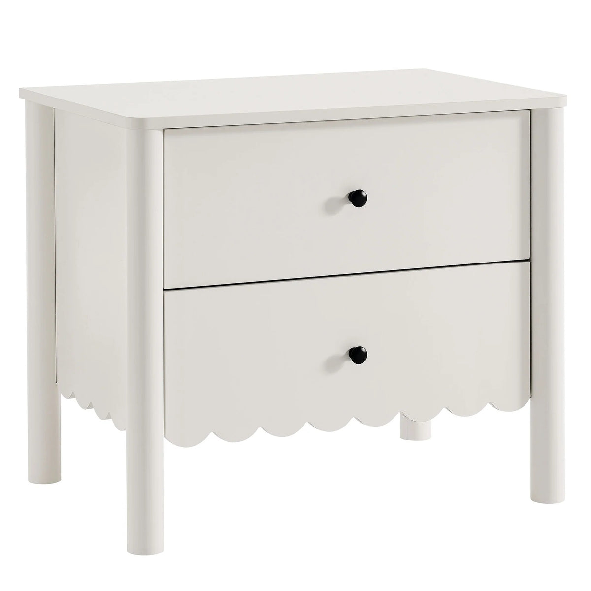 Emmeline Scalloped Nightstand
