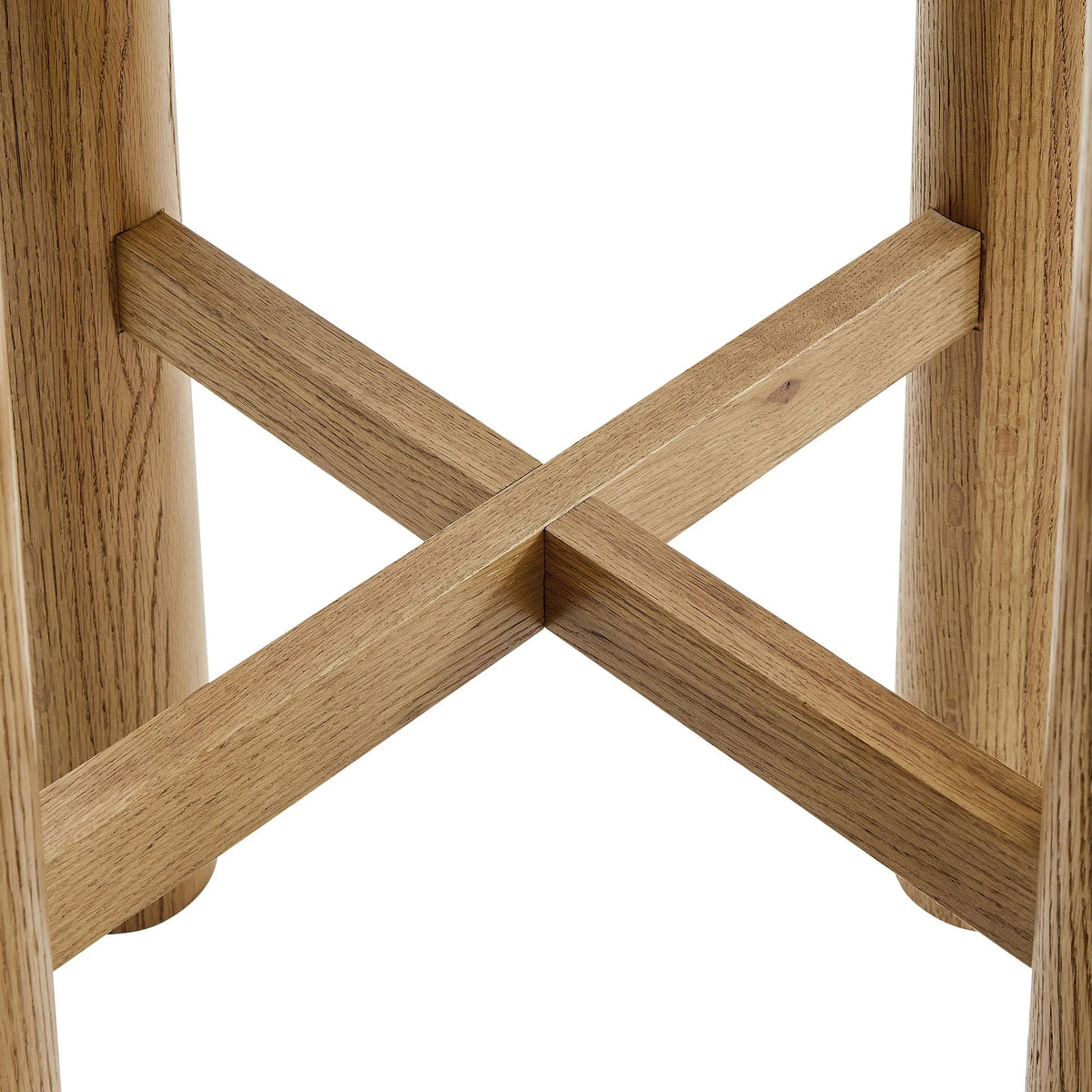 Alvia Oak Wood Bar Table