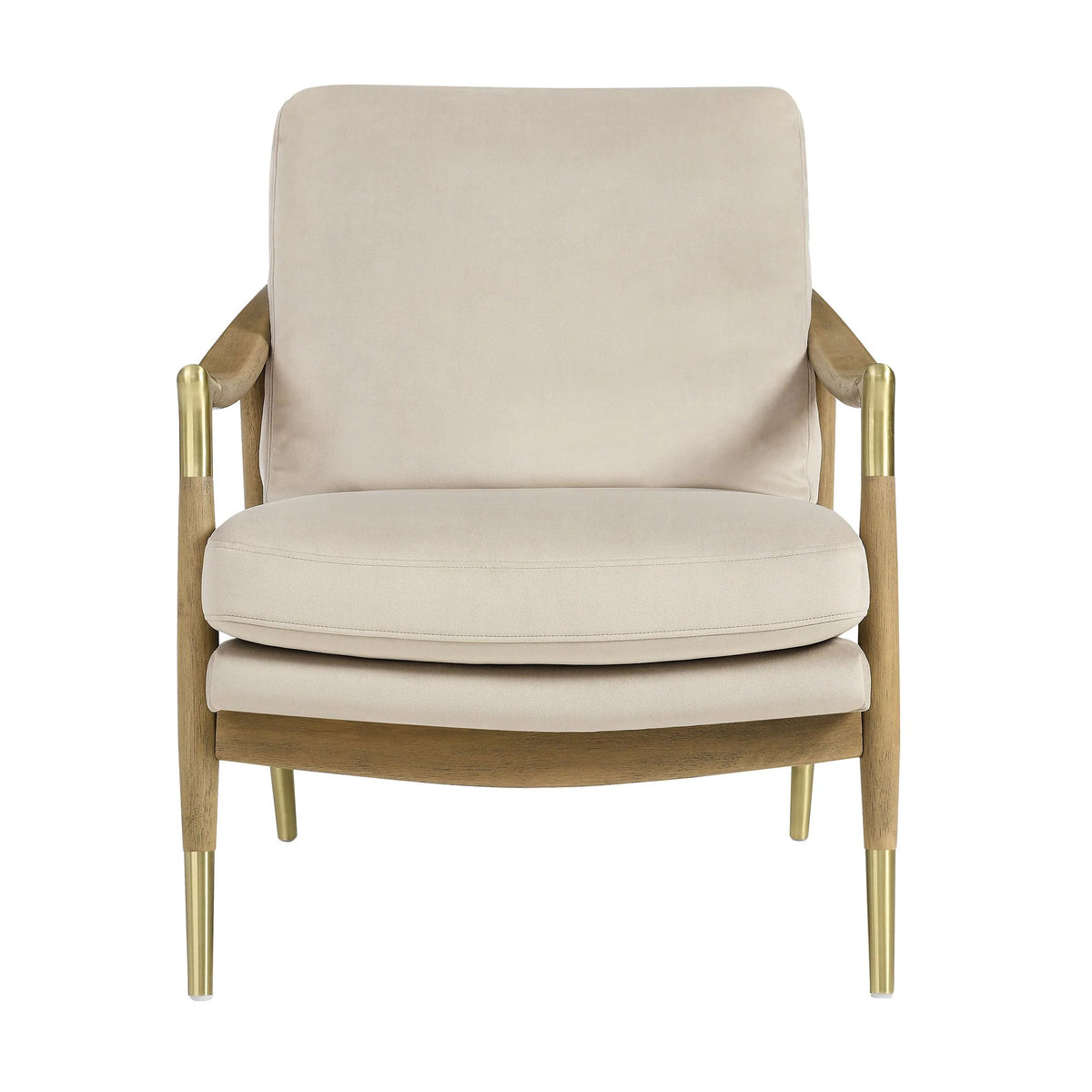 Langford Performance Velvet Accent Armchair