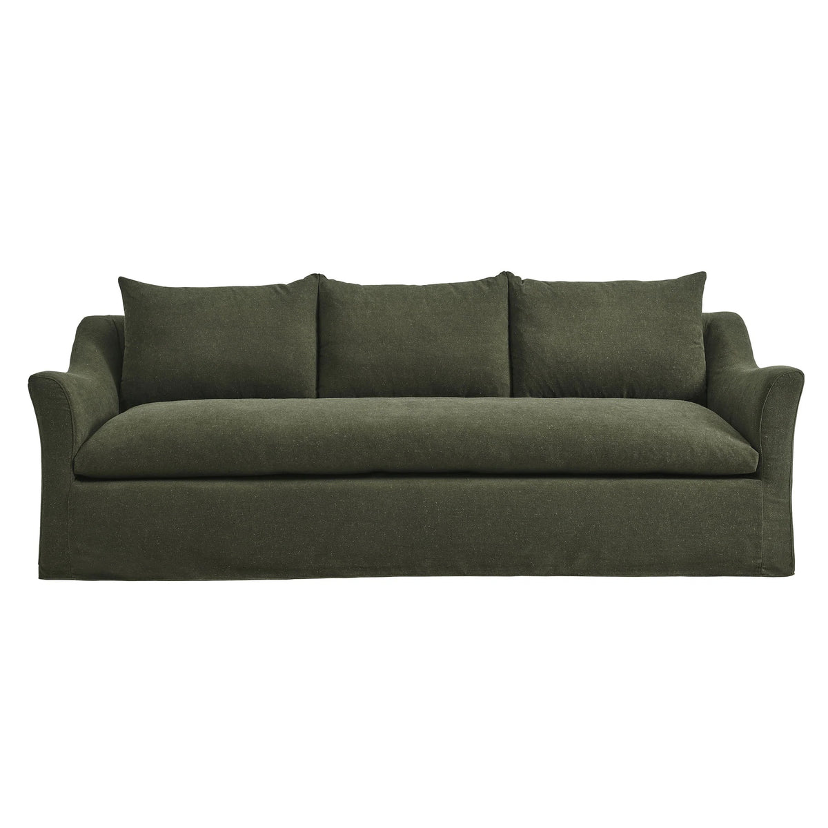 Somerset Slipcovered Linen Blend Sofa