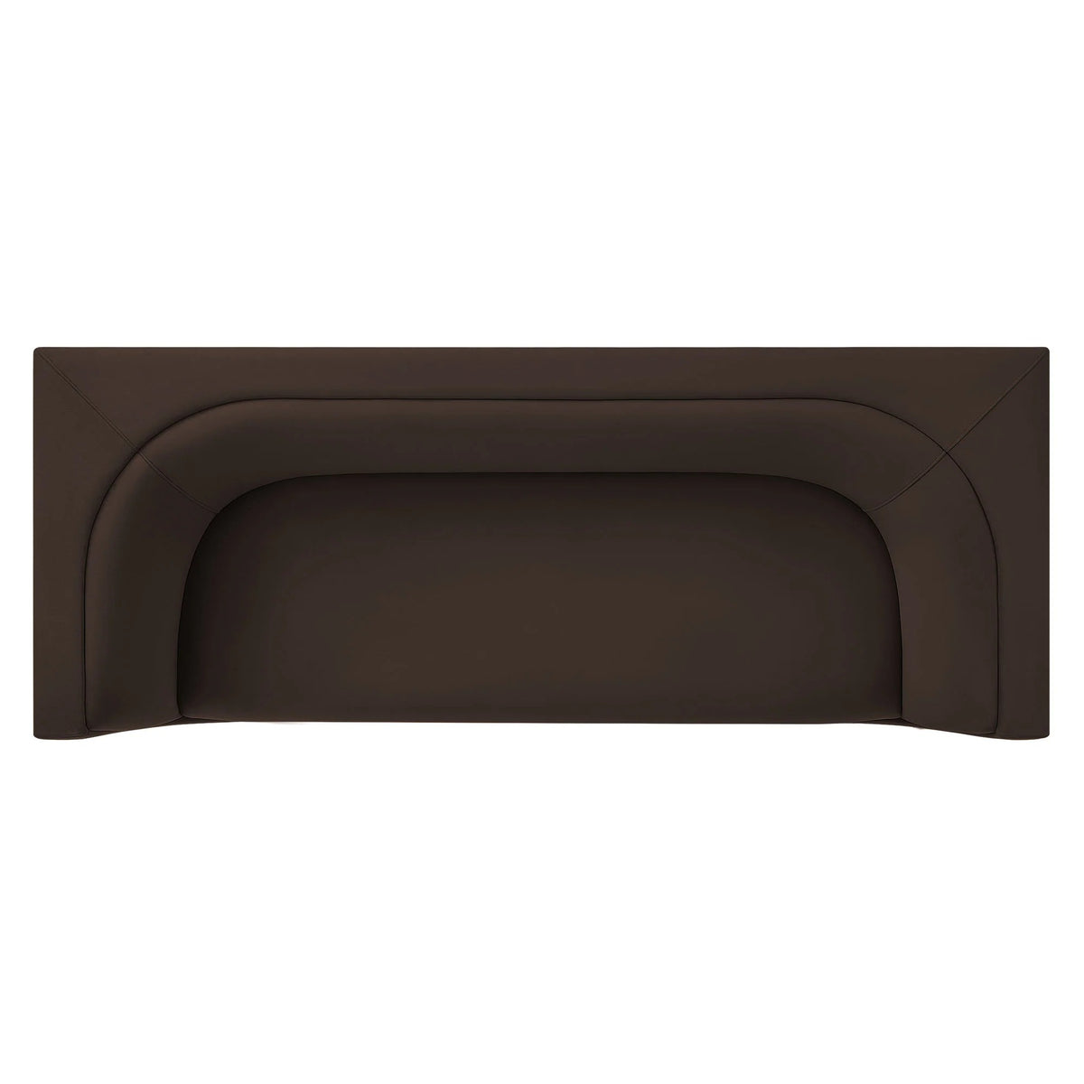 Hilda Curved Back Performance Velvet Sofa