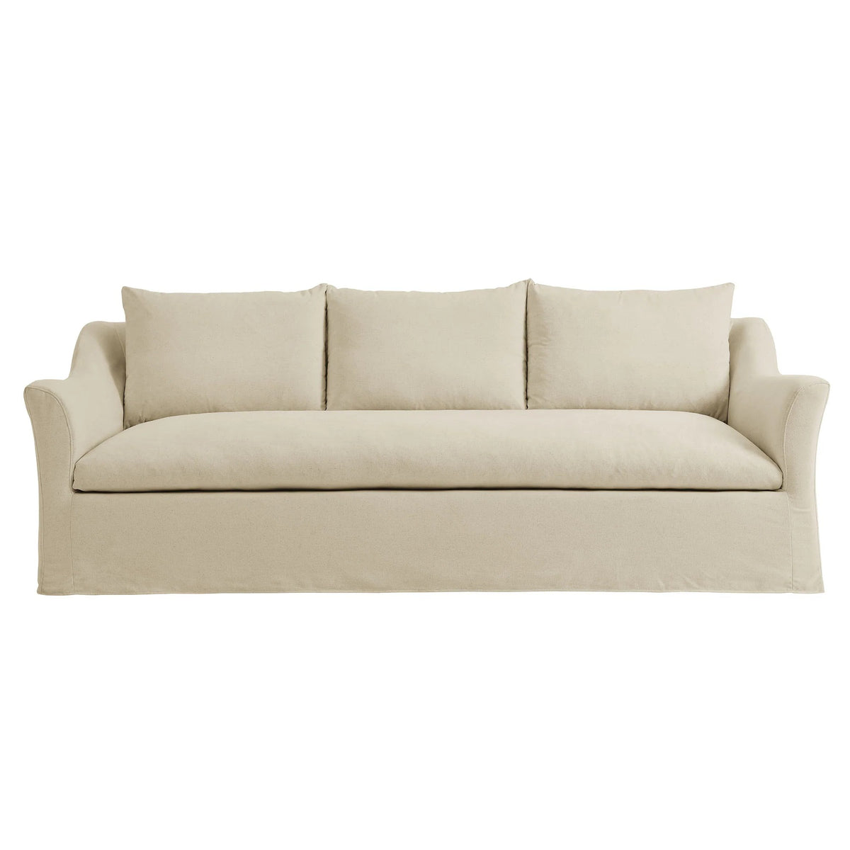 Somerset Slipcovered Linen Blend Sofa