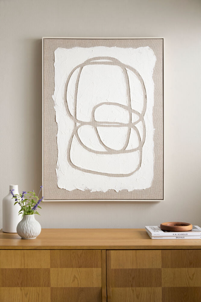 Lines Framed Art
