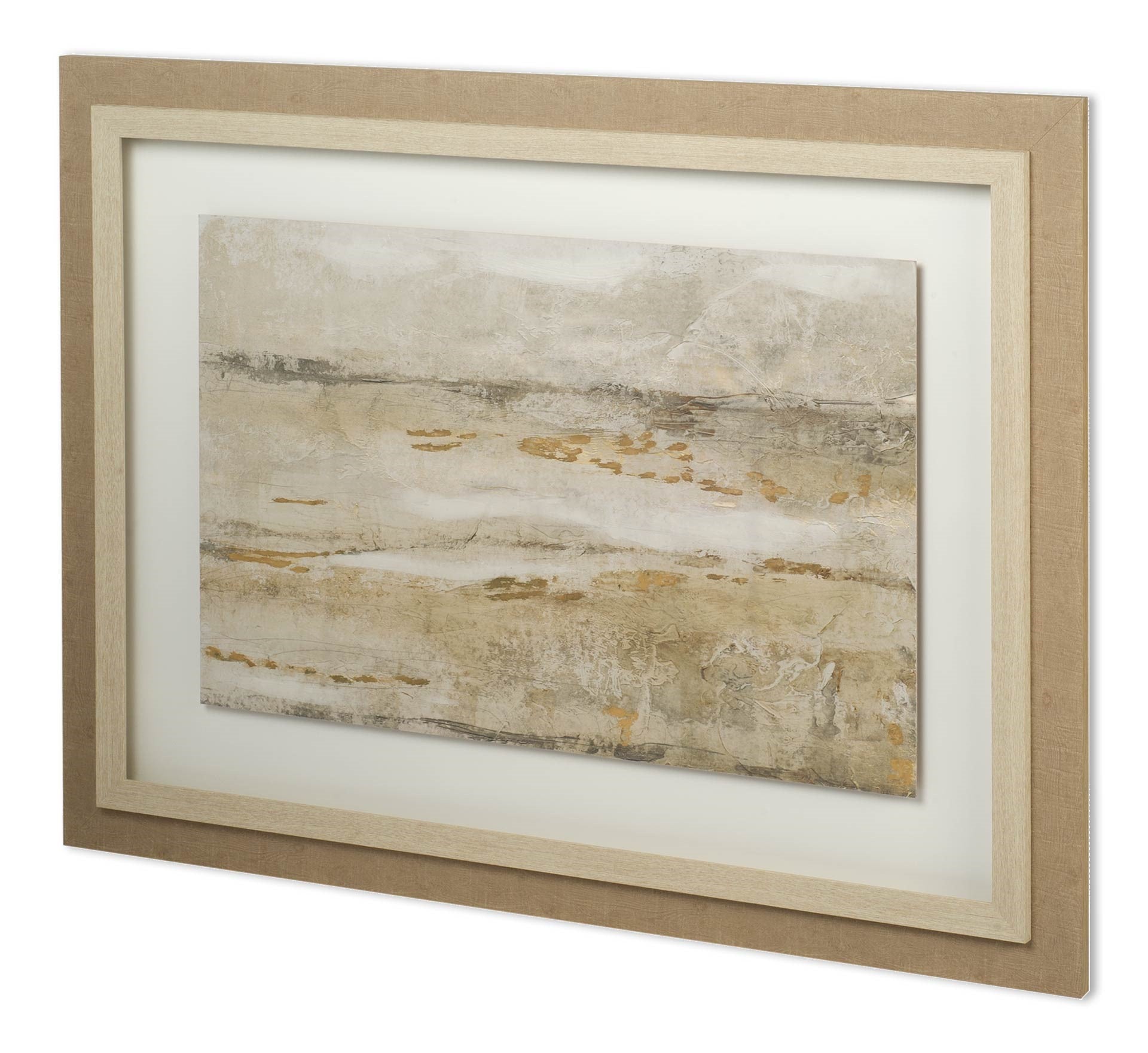 Custom Non-Embellished Surface Textures by Tim OToole a Hand Embellished Textured Framed Art Print