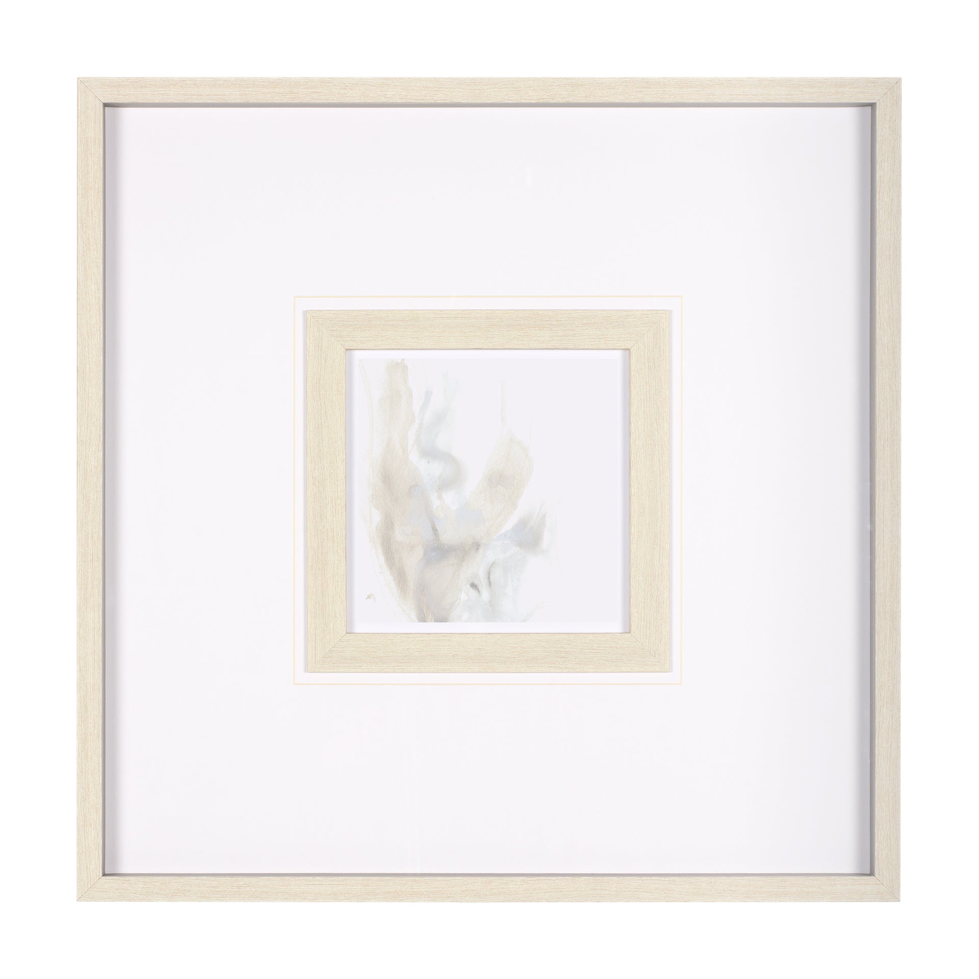 Vapor IX by June Vess a Hand Embellished Textured Framed Art Print Matted under Glass