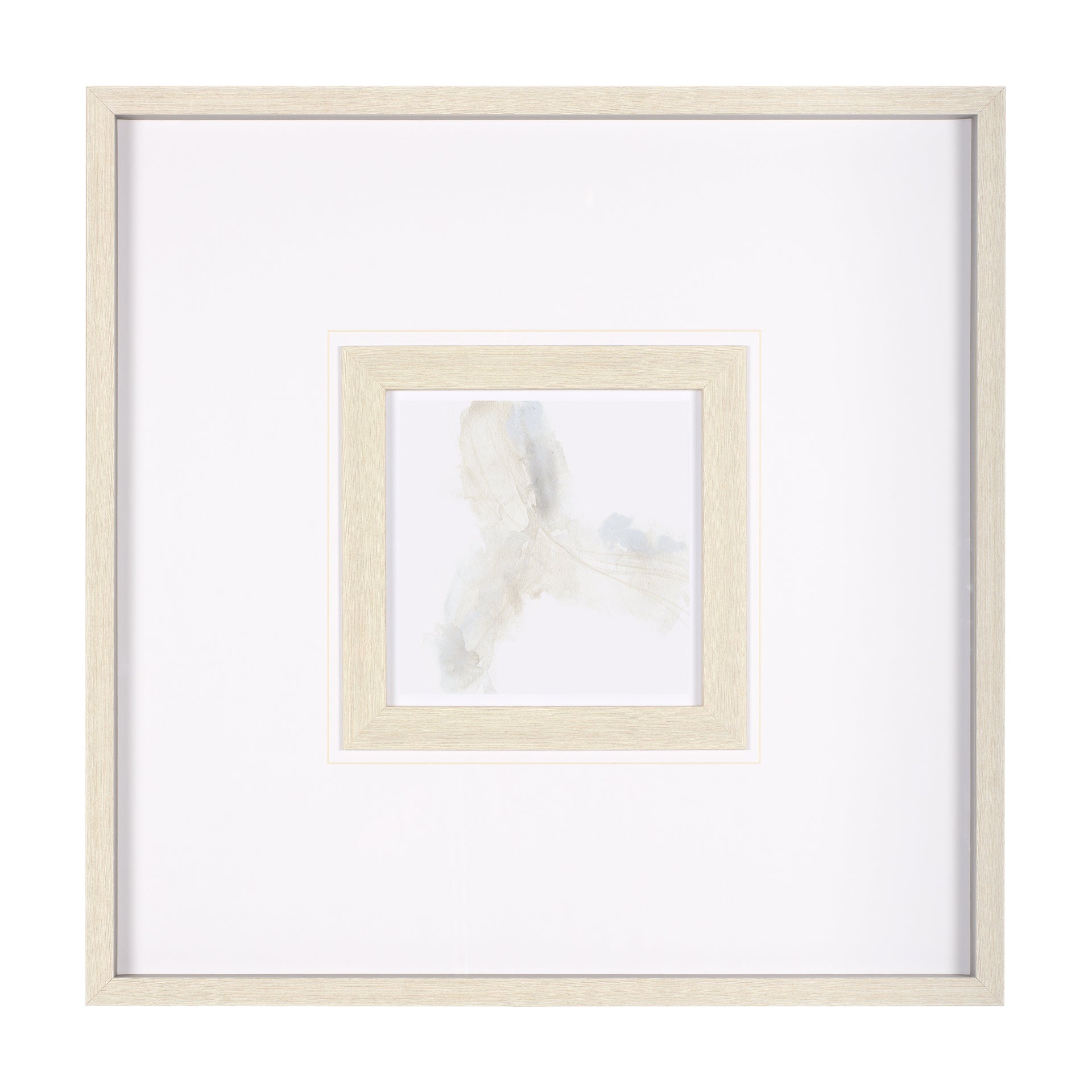 Vapor VII by June Vess a Hand Embellished Textured Framed Art Print Matted under Glass