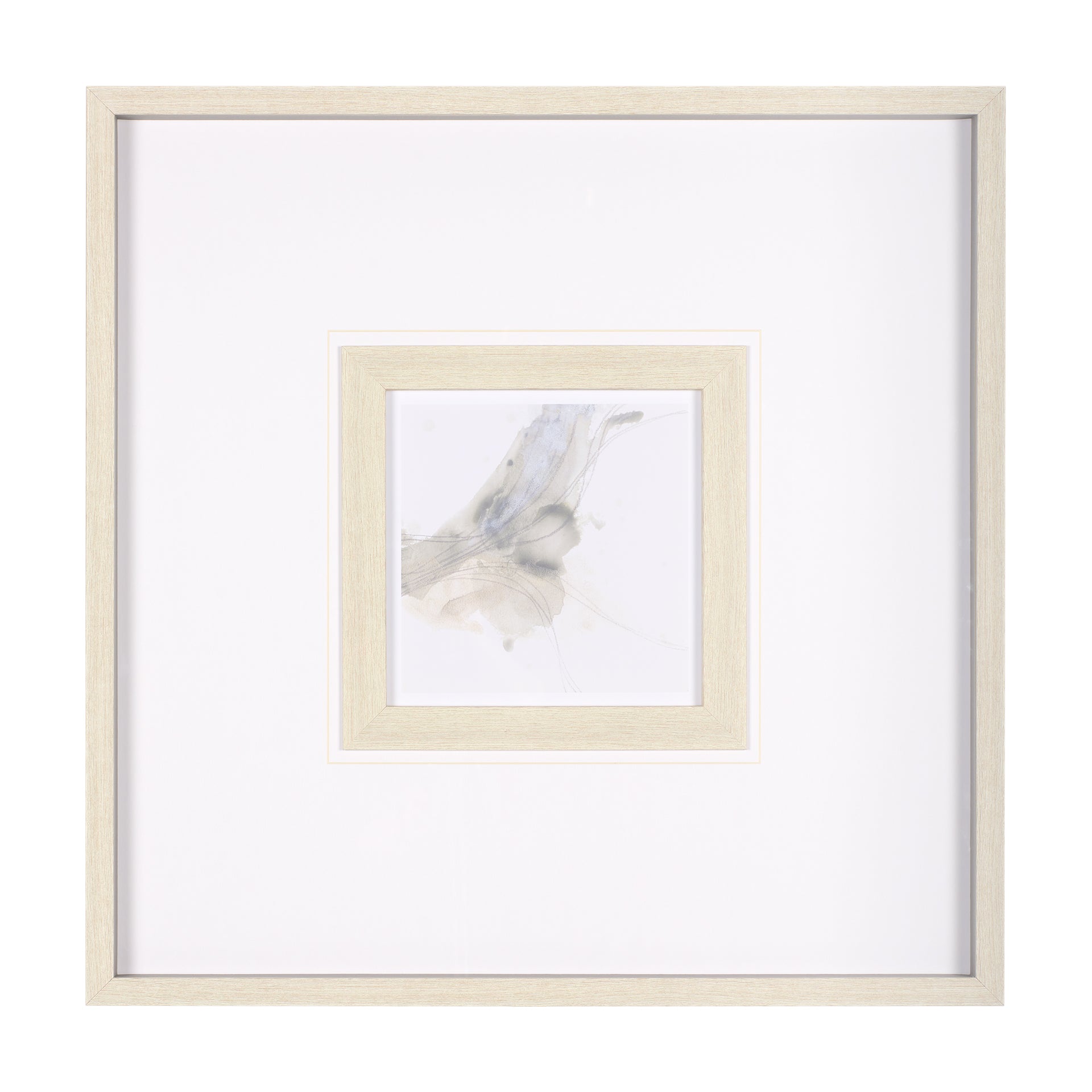 Vapor VI by June Vess a Hand Embellished Textured Framed Art Print Matted under Glass