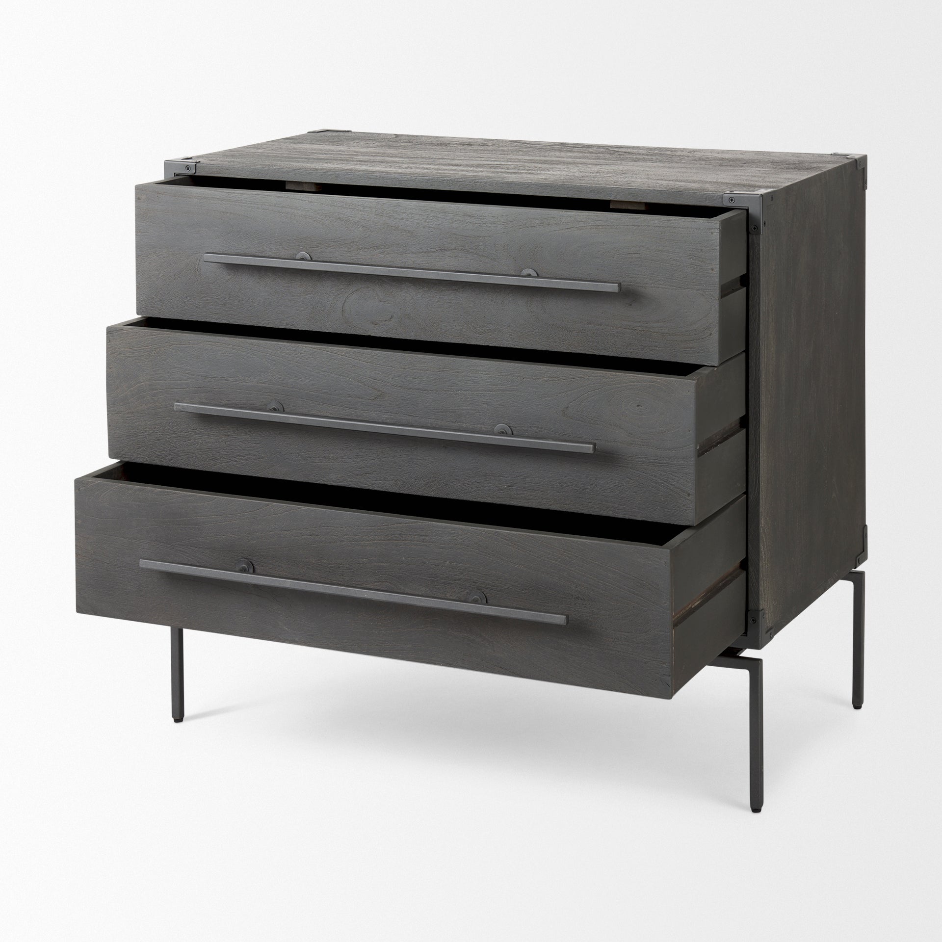 Ward 3 Drawer Accent Cabinet