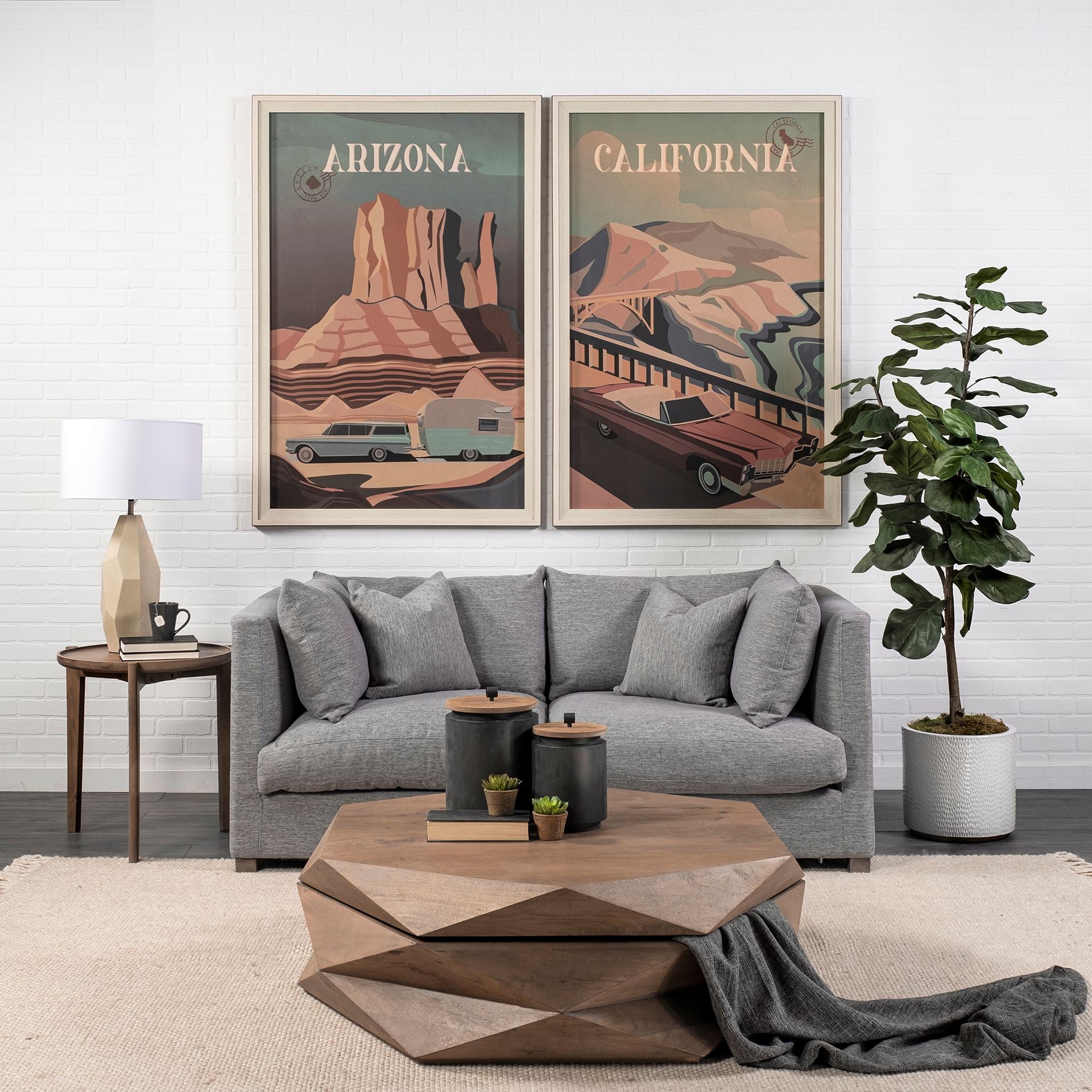 Arreto Hexagonal Coffee Table