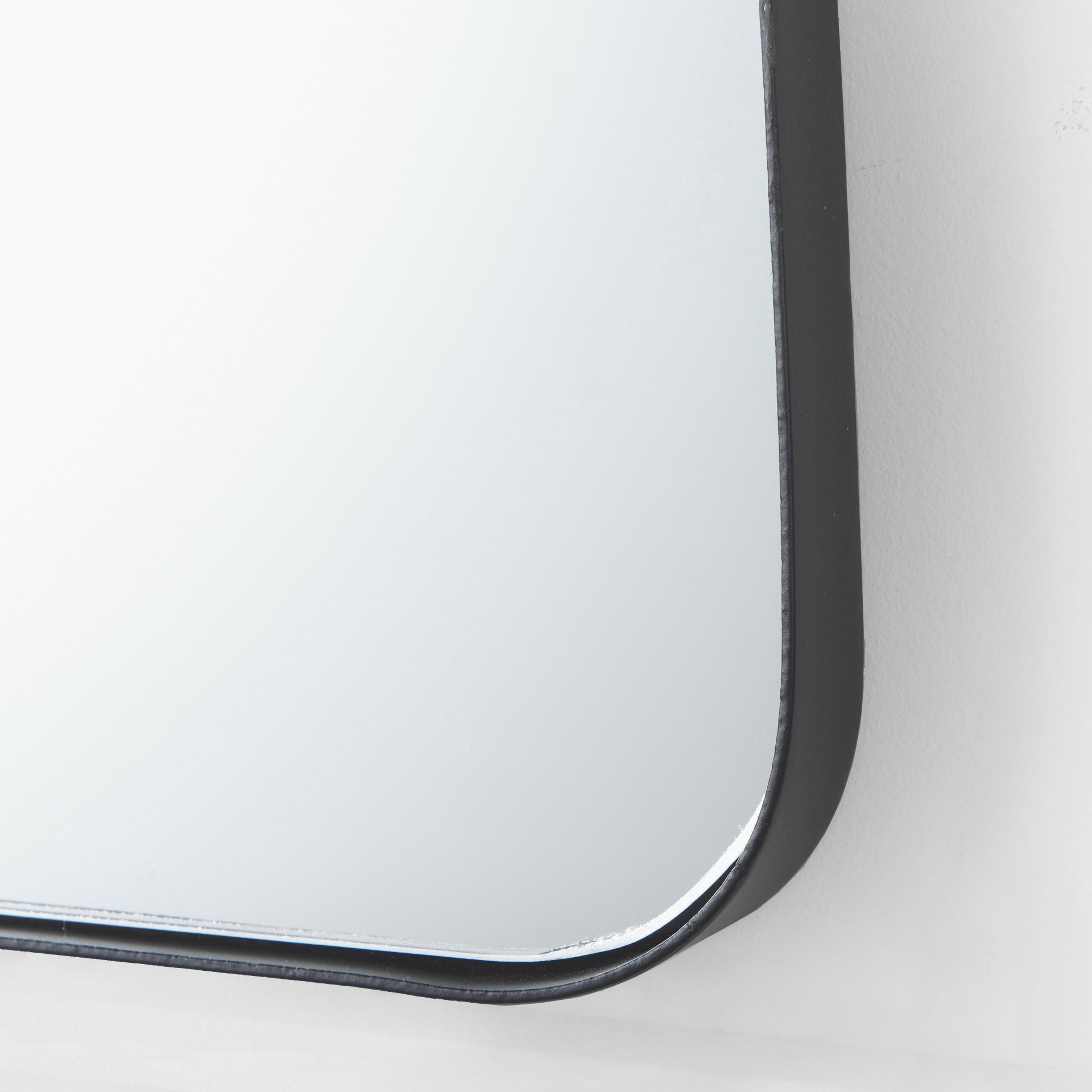 Collie II Black Wall Mirror