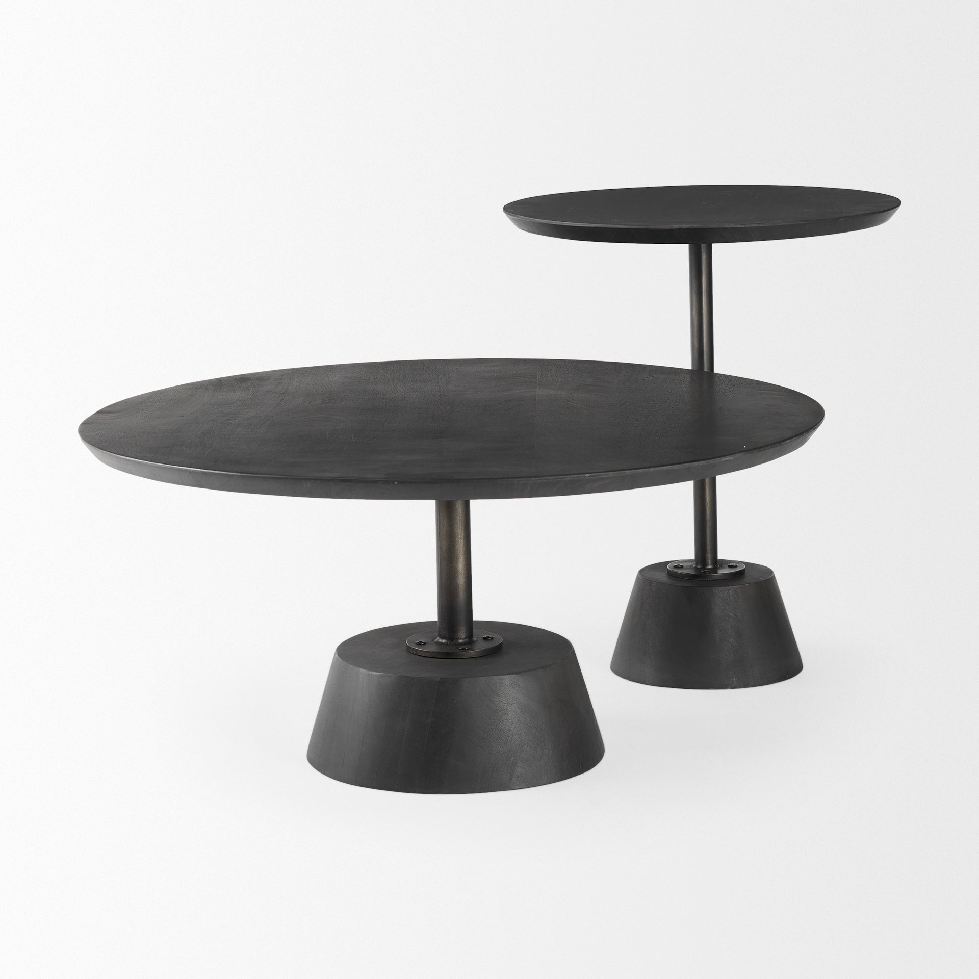 Maxwell Pedestal Side Table