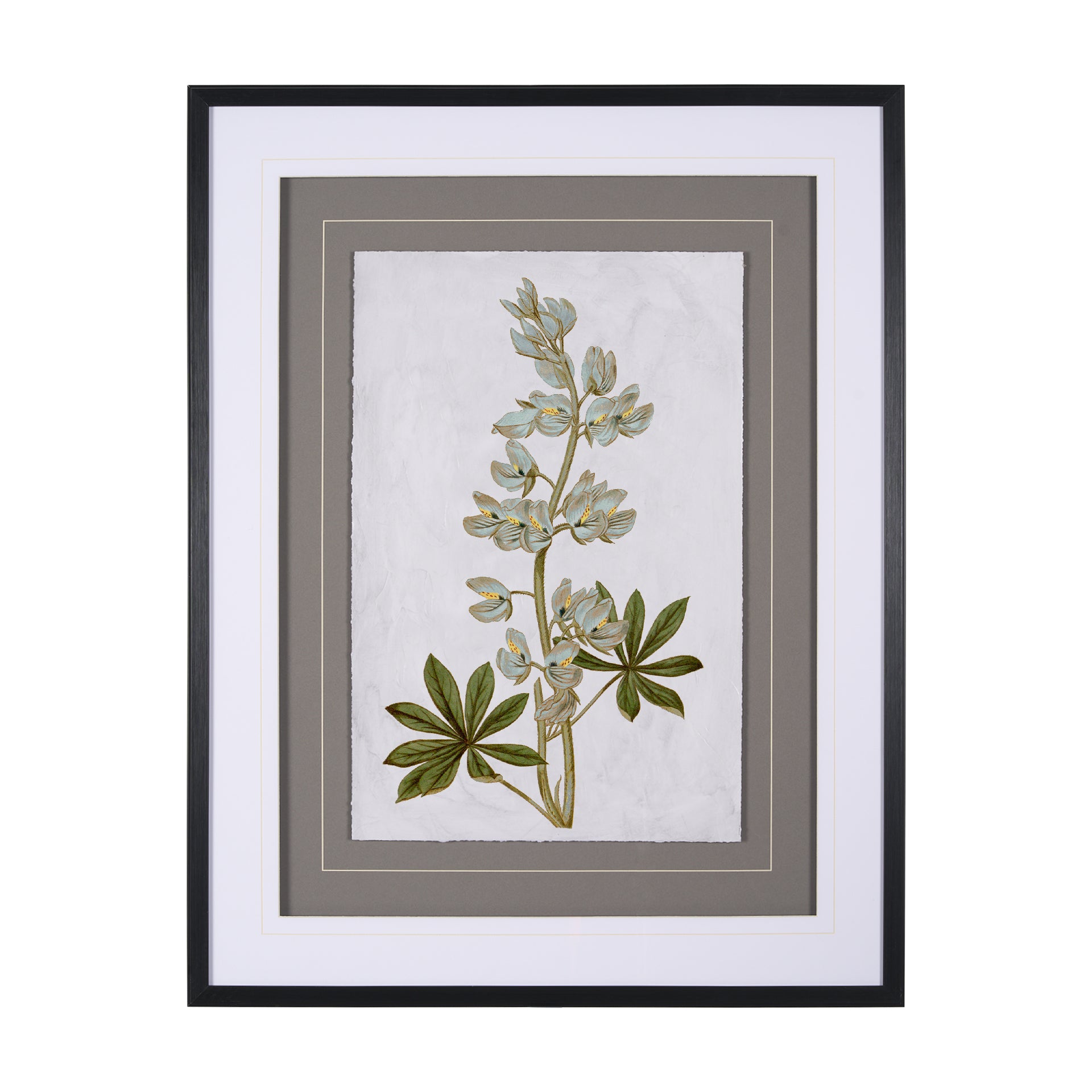Soft Blue Botanoicals VIII