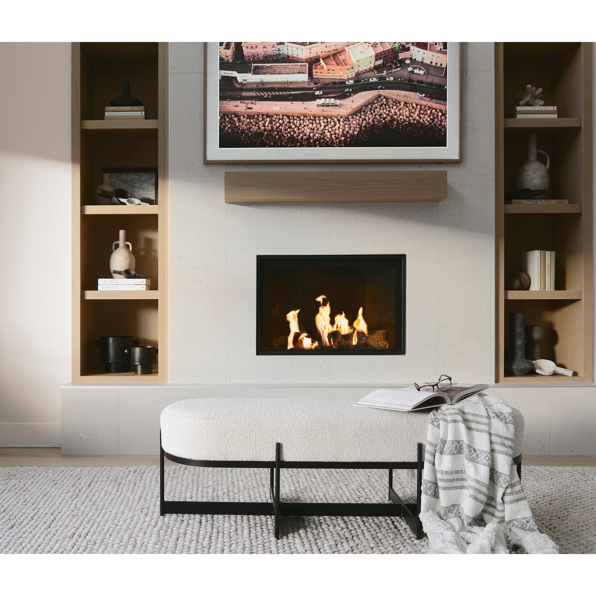 Amelia Upholstered Bench