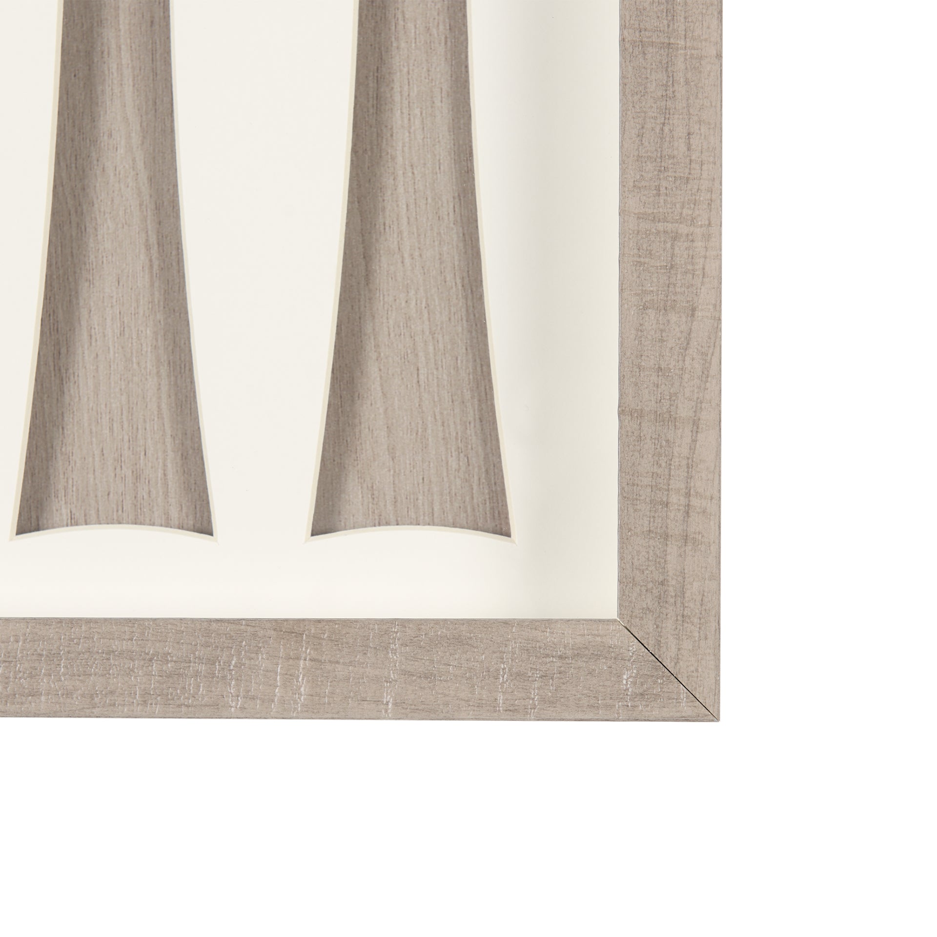 Wood Grain Silhouette III by Studio M