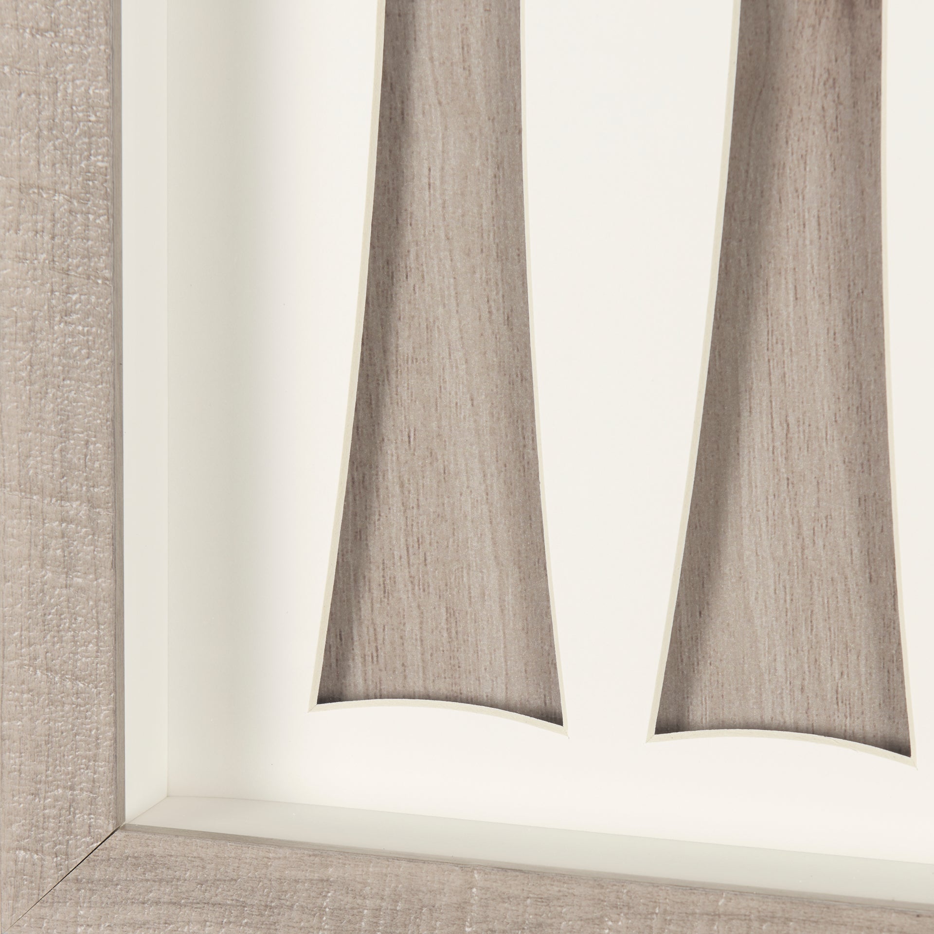 Wood Grain Silhouette III by Studio M