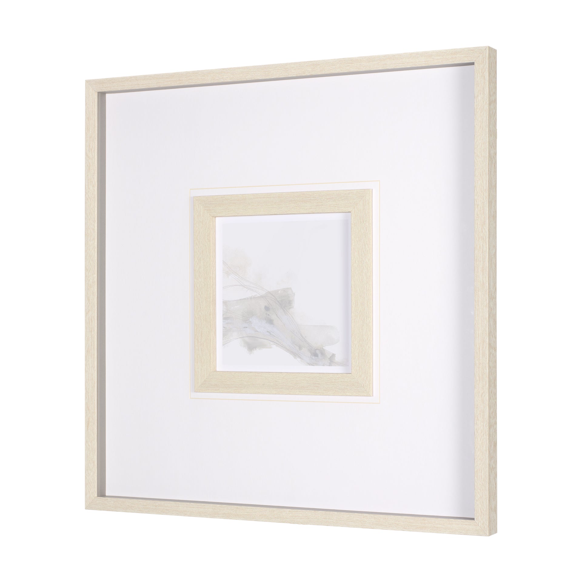 Vapor VI by June Vess a Hand Embellished Textured Framed Art Print Matted under Glass