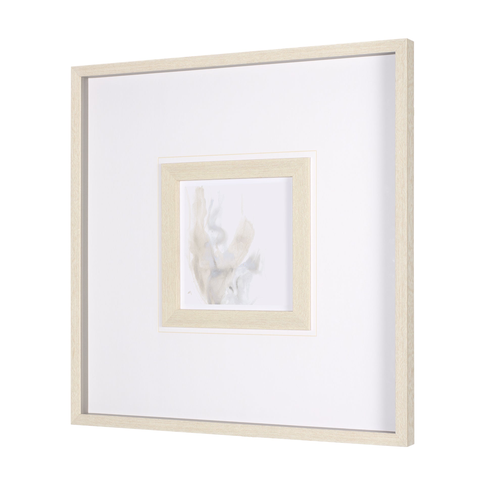 Vapor IX by June Vess a Hand Embellished Textured Framed Art Print Matted under Glass