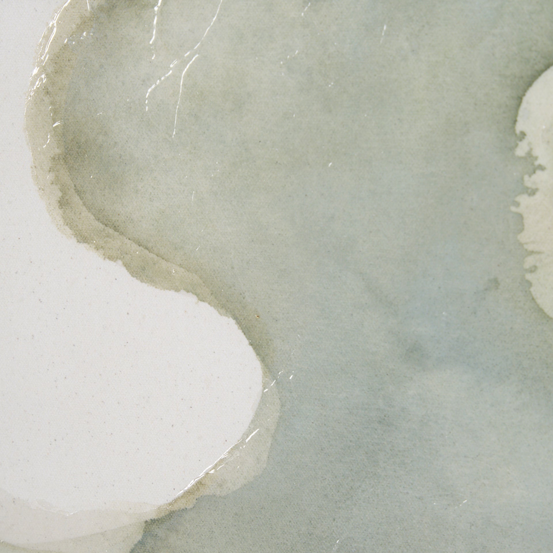 Solitude by Ira Havuka a Hand Embellished Textured Framed Art Print Matted under Glass