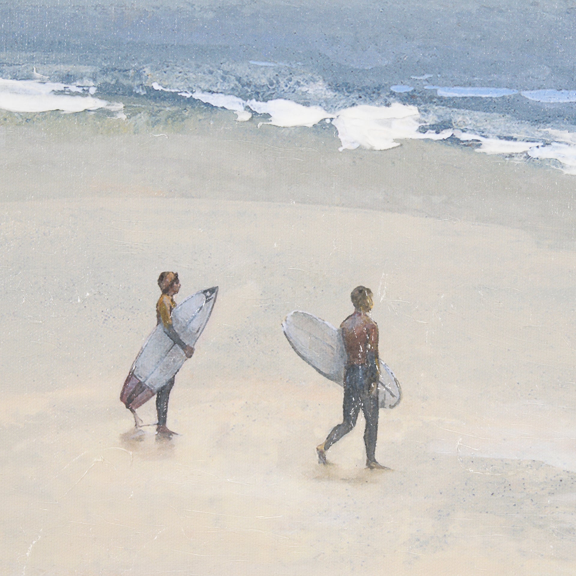 Surfers and The Sea I