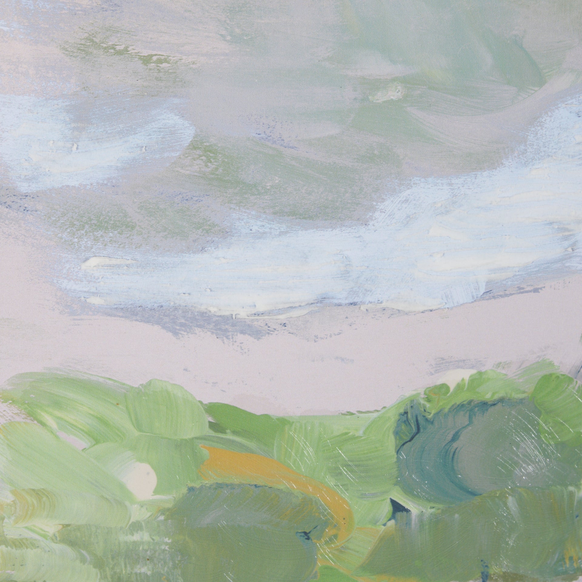 Vibrant View IV by Mercana Studio a Hand Embelished Textured Framed Art Print Matted under Glass